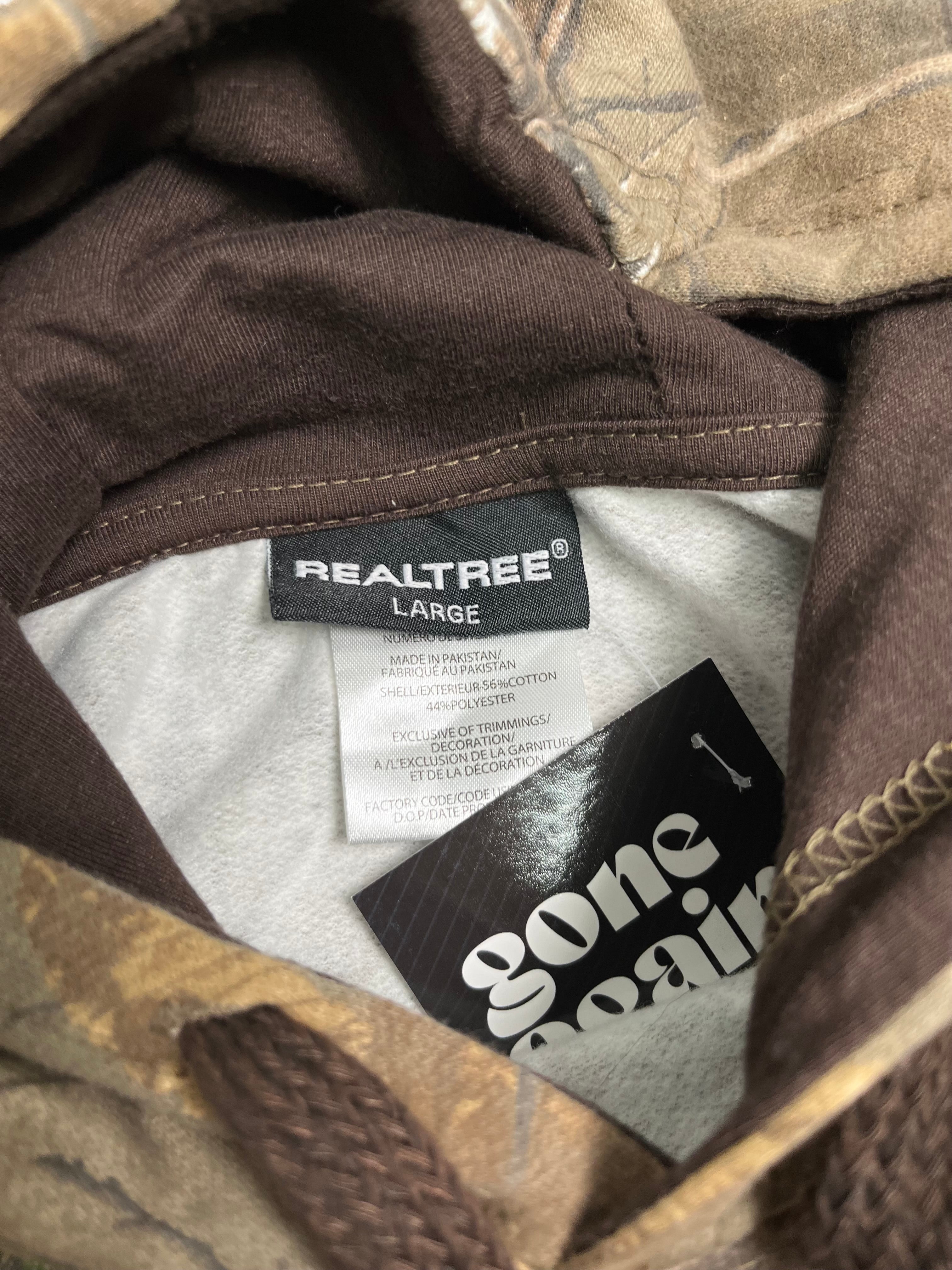 BNWT Realtree Logo Camouflage Hoodie XL