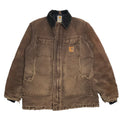 Carhartt Distressed Brown Chore Jacket M