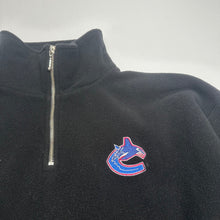 Load image into Gallery viewer, Vintage Vancouver Canucks 1/4 Fleece Pullover XL
