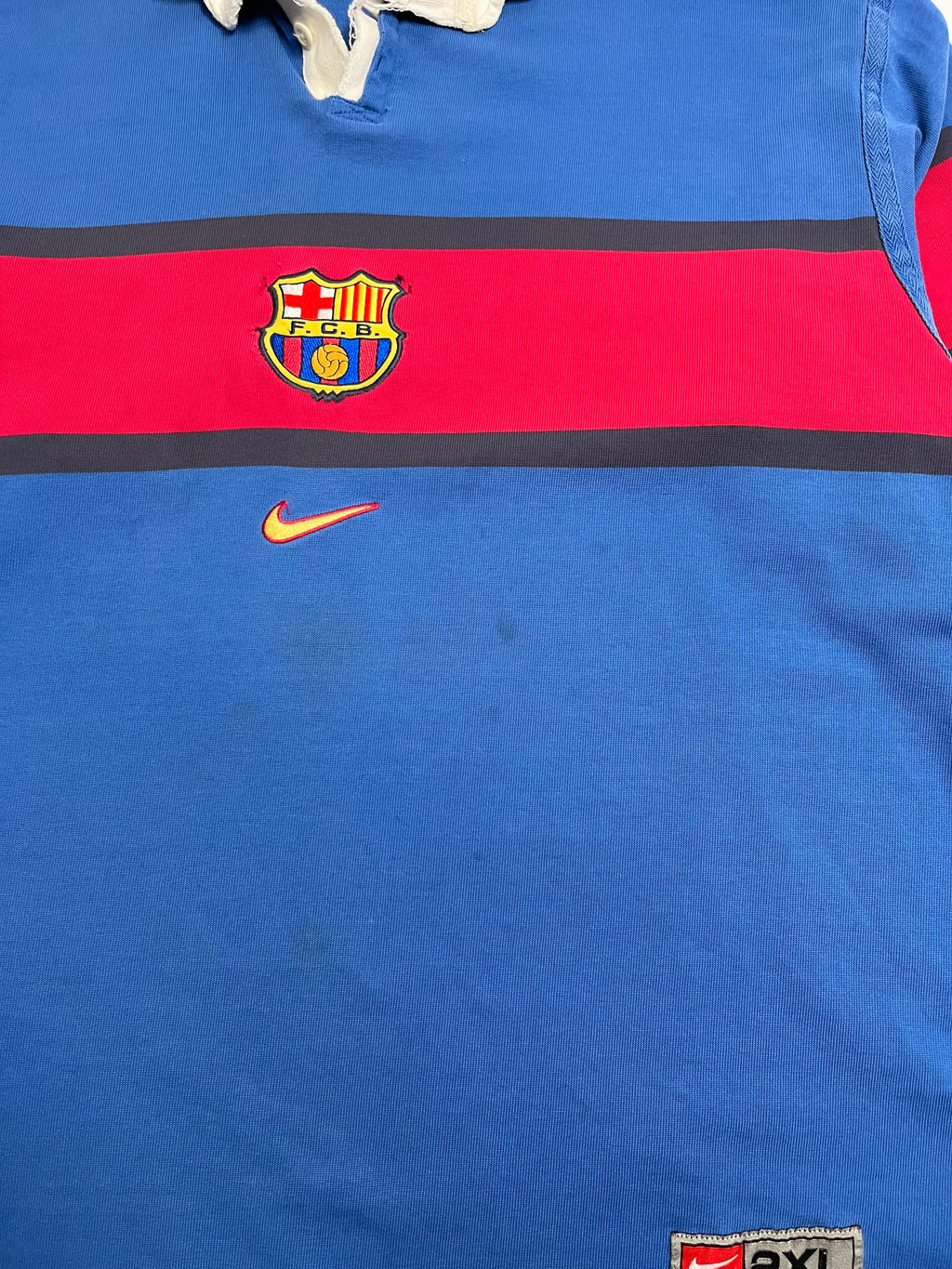 Vintage Nike Barcelona Rugby Shirt XXL