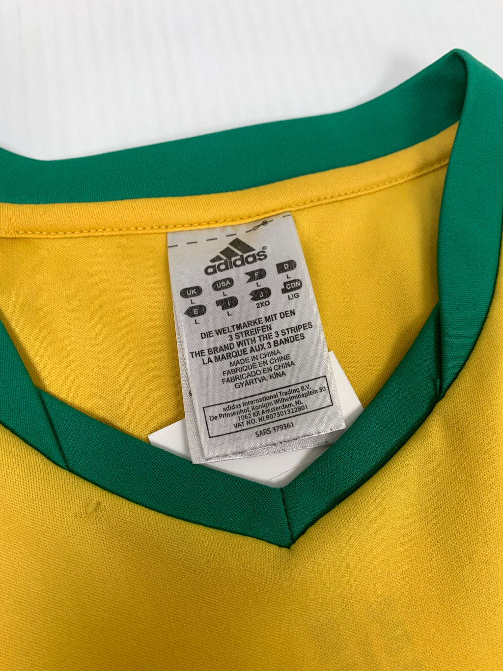 2008 Adidas South Africa Home Kit L