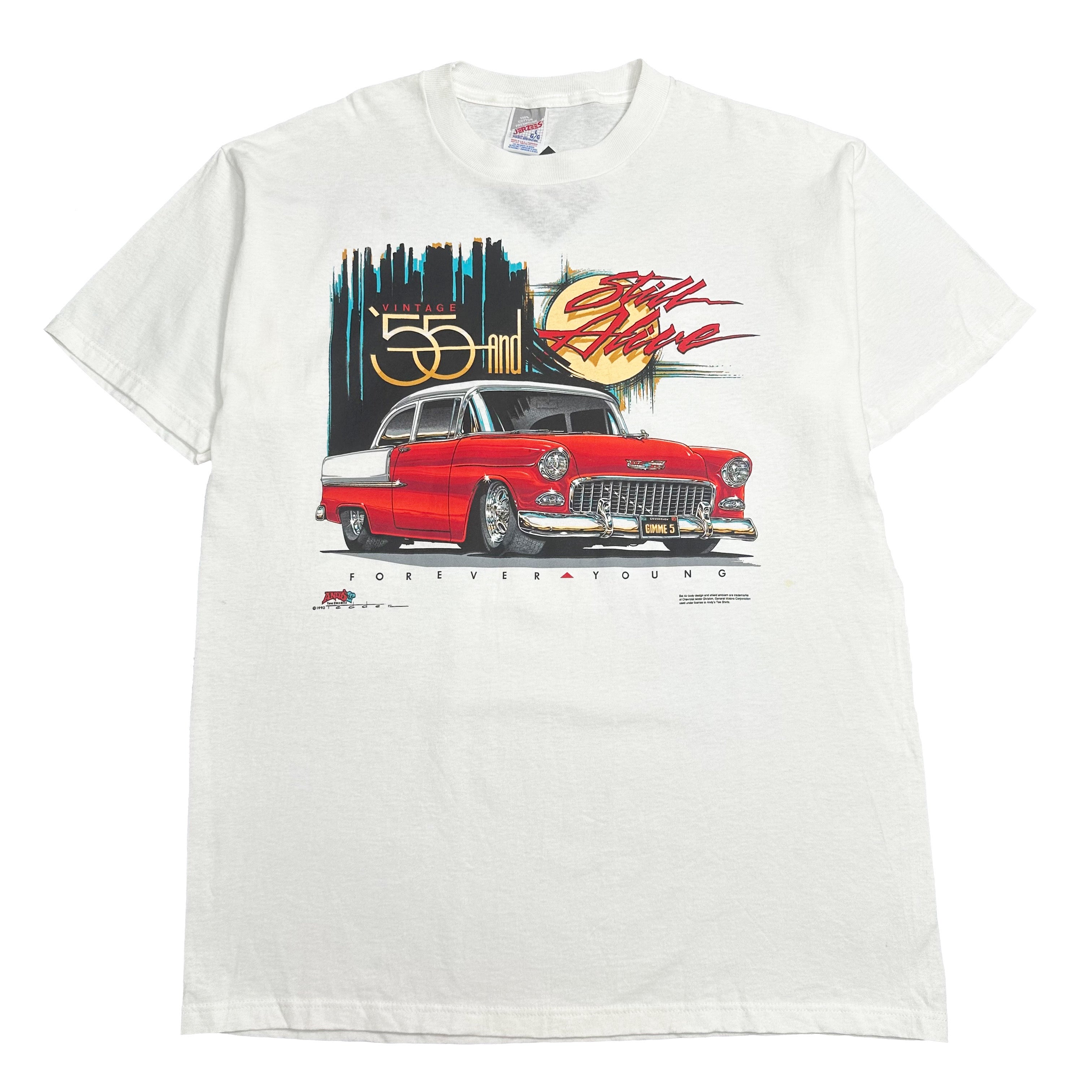 Vintage Chevrolet '55 And Still Alive Graphic Tee L