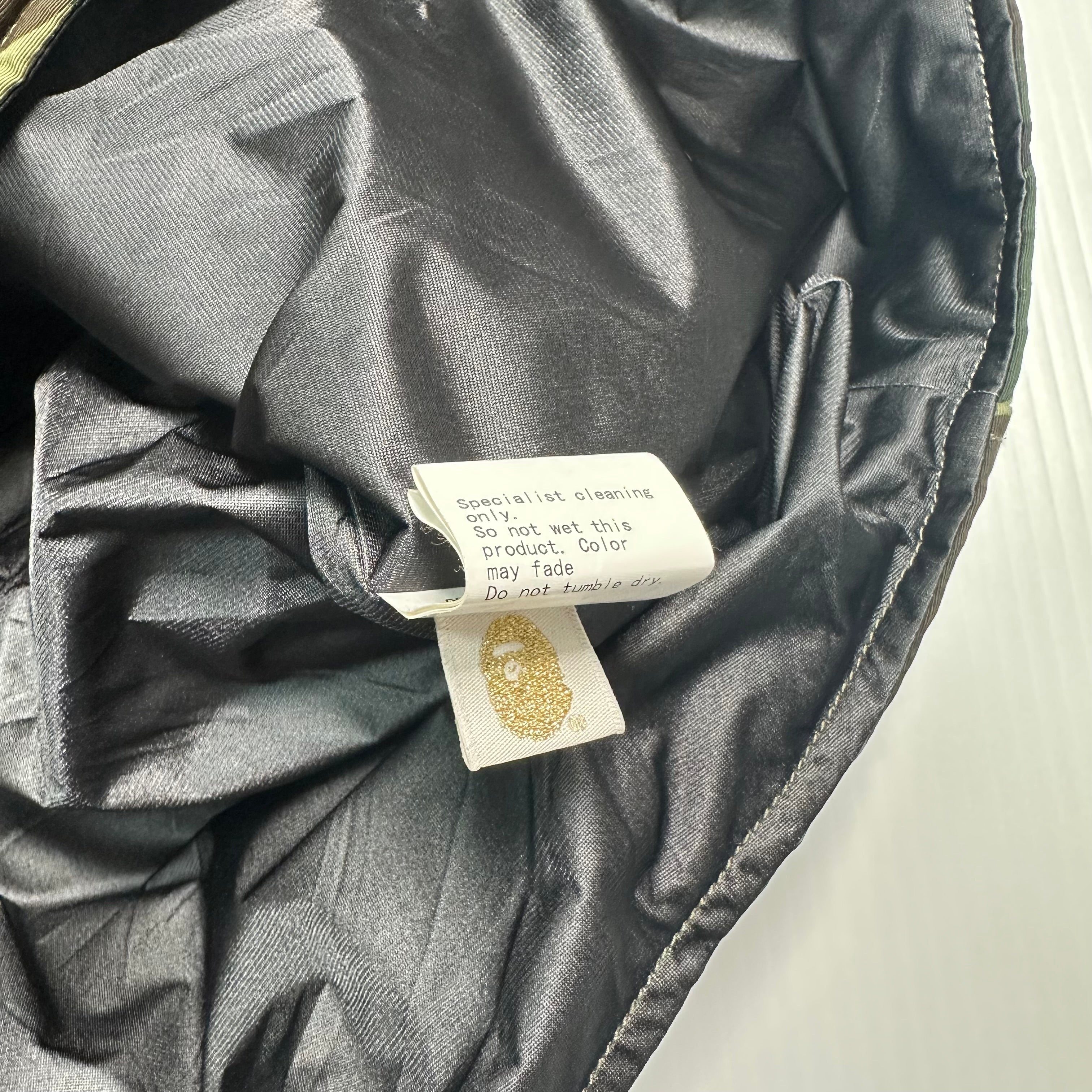 A Bathing Ape Camo Puffer Vest L