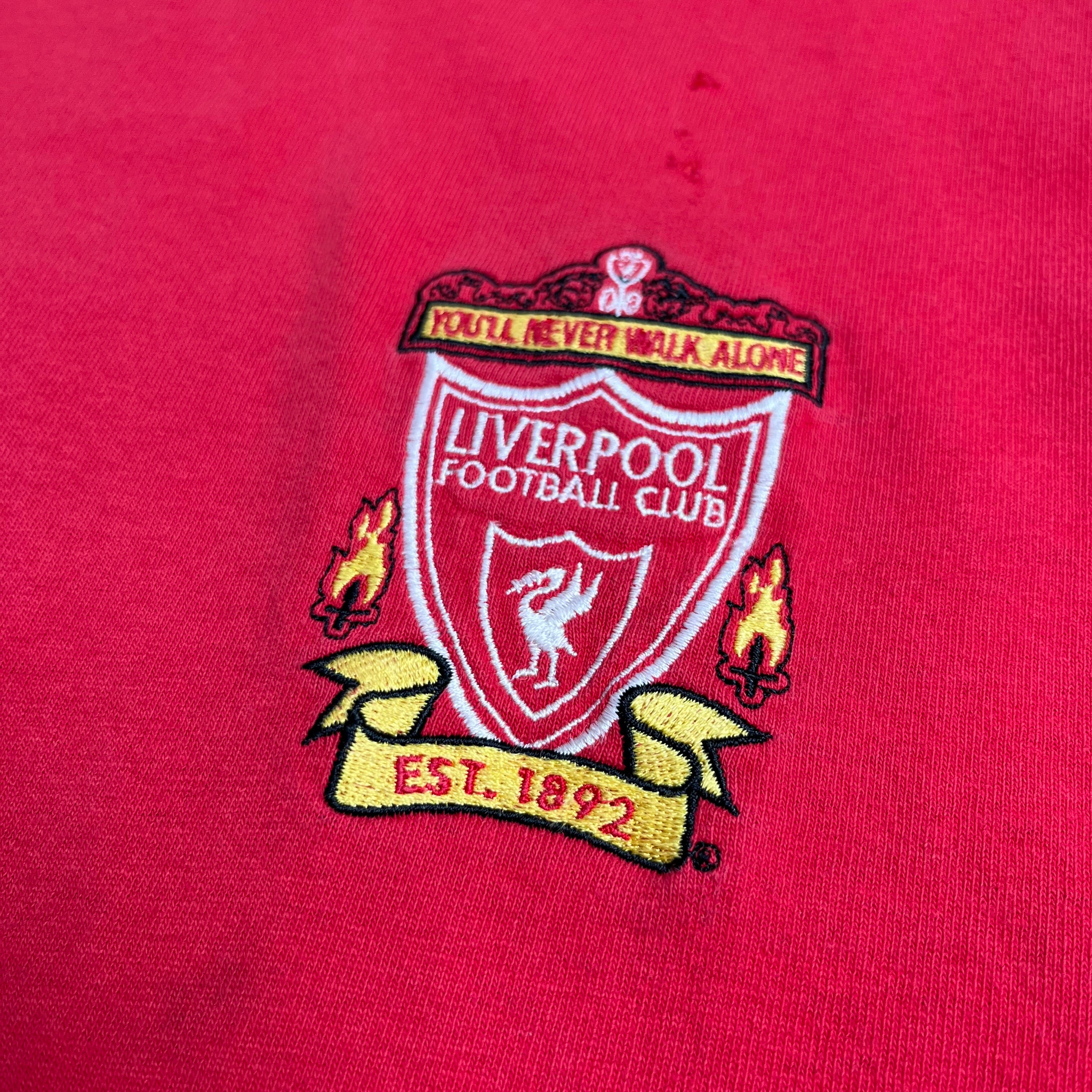 90s Reebok Liverpool FC Mini Logo Tee XL