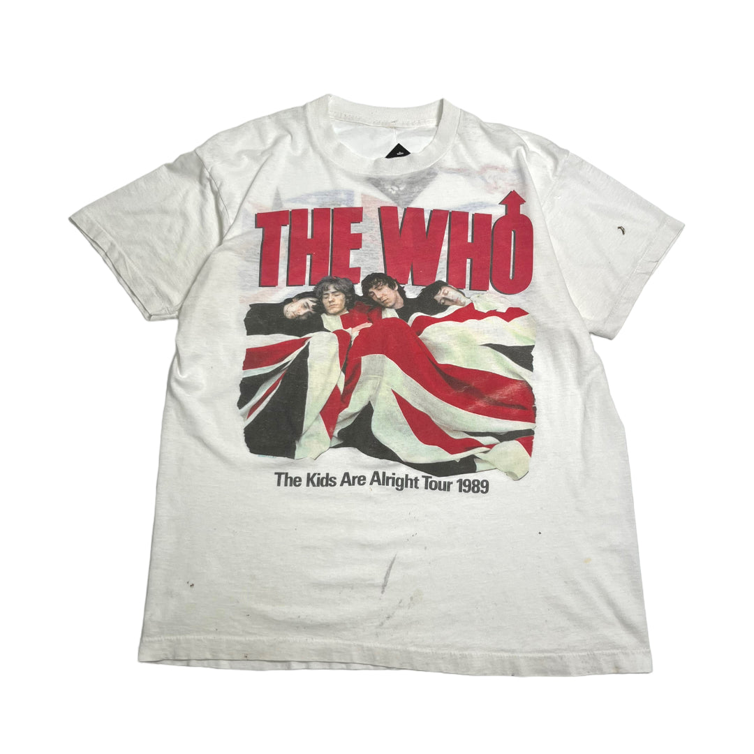 1989 The Who The Kids Are Alright Tour Tee L