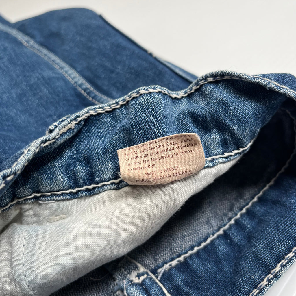 Vintage Christian Dior Denim Capri Shorts 29