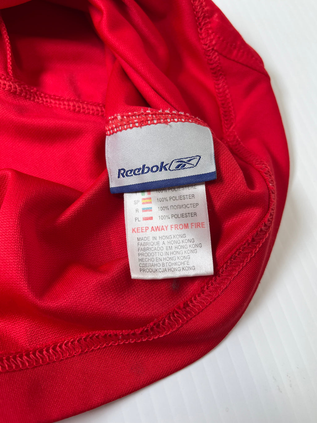 2005-06 Reebok Liverpool Home Kit XXL