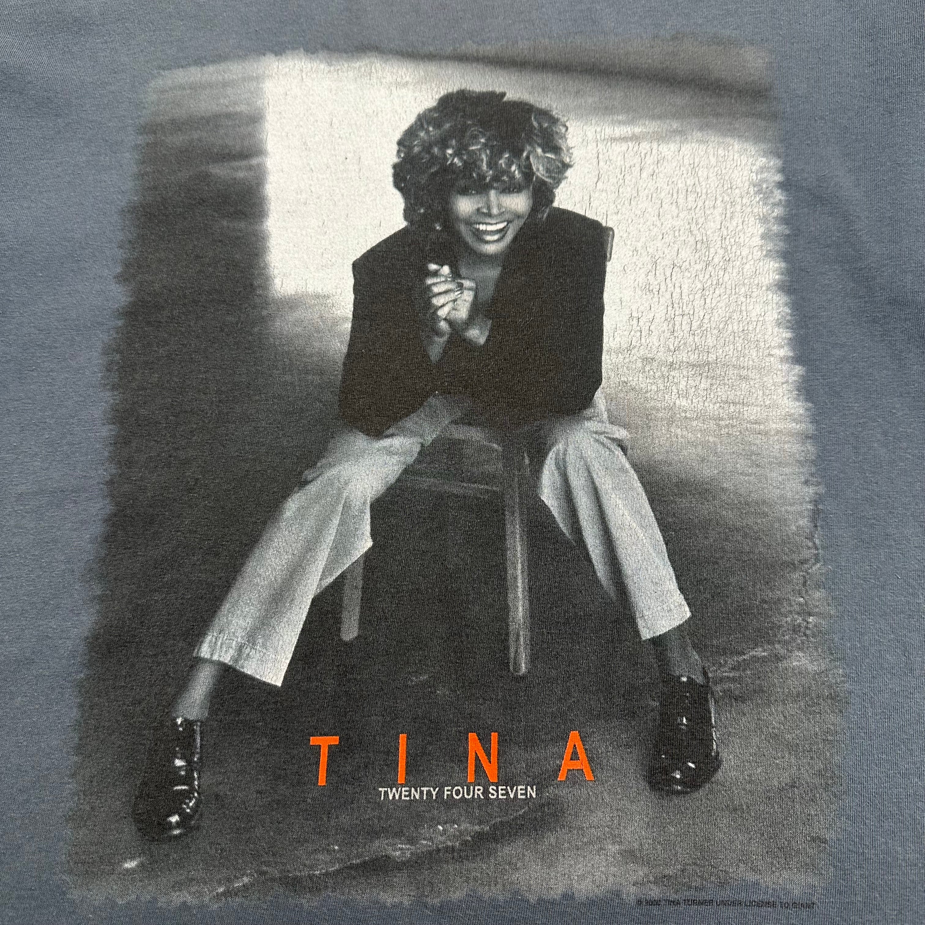 2000 Tina Turner 24/7 Tour Tee L