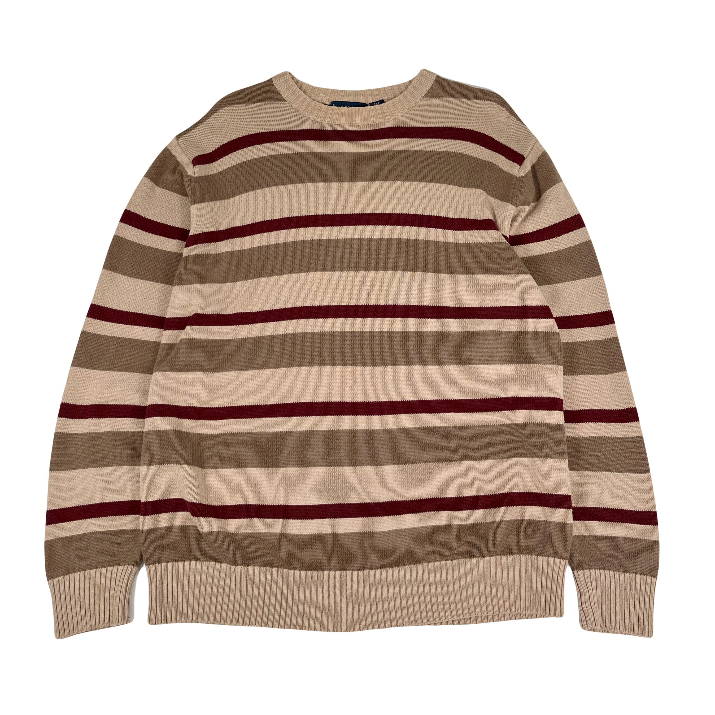 B.U.M. Equipment Striped Sweater L