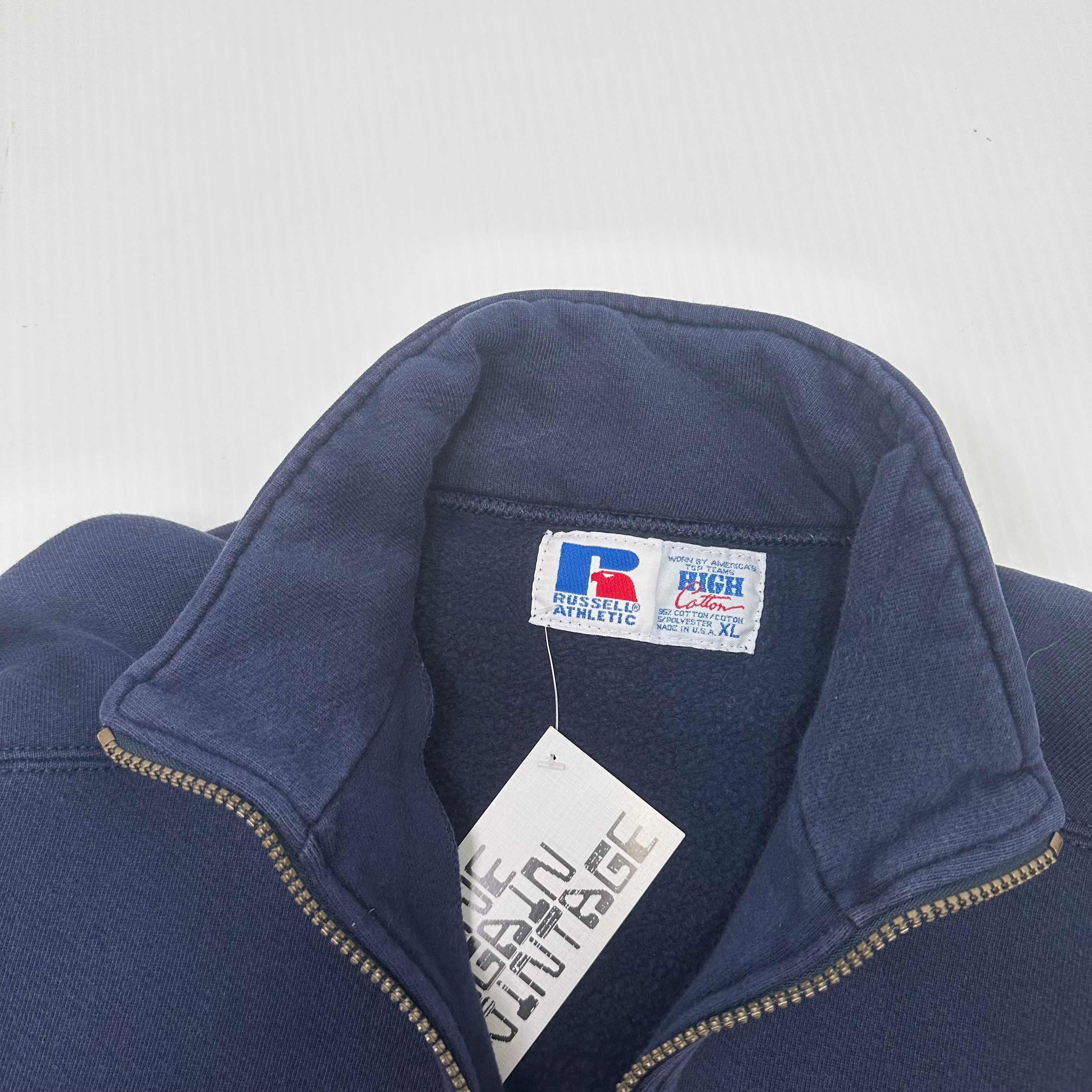 Vintage Russell Atheltic 1/4 Zip Sweatshirt XL