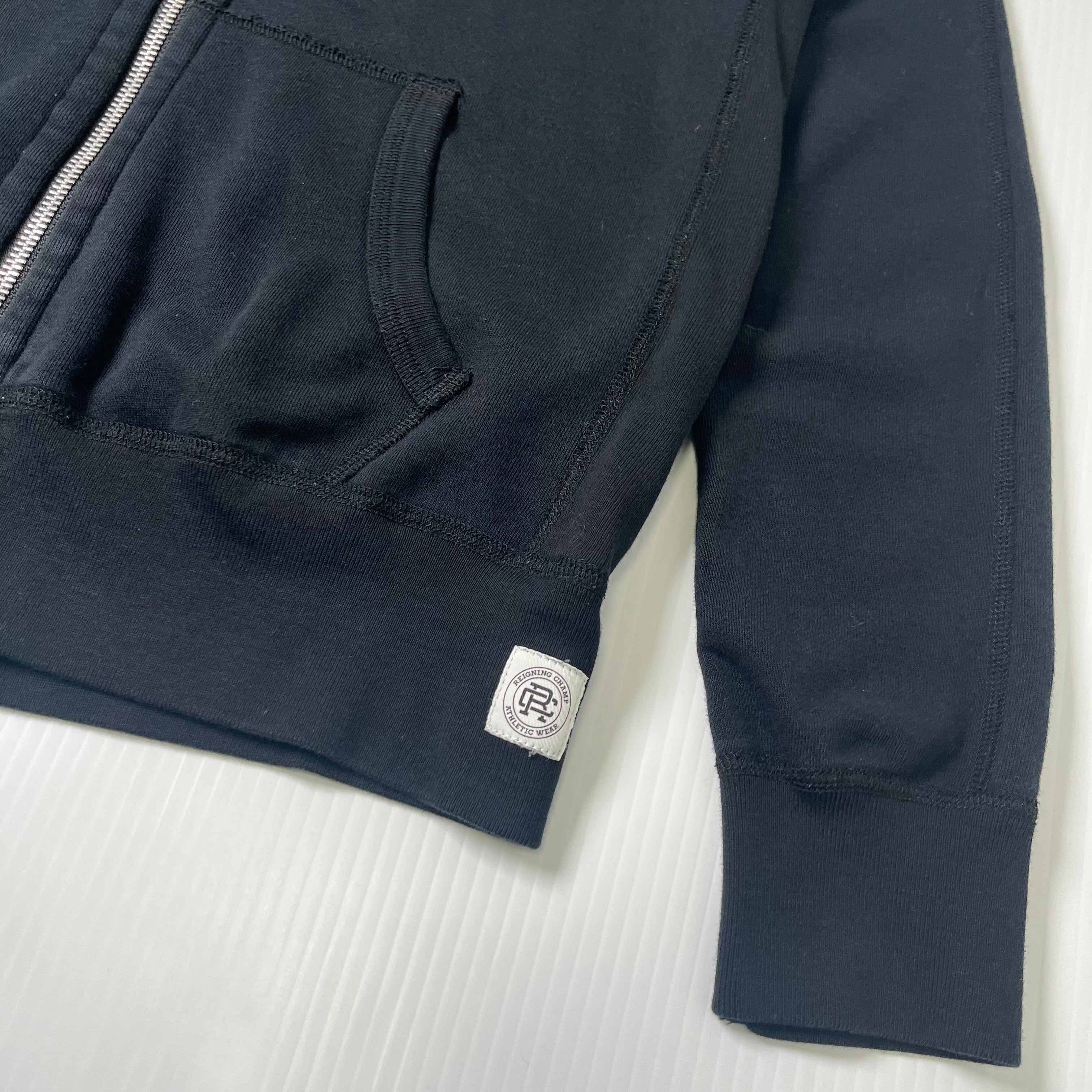 Reigning Champ Blank Zip Hoodie M