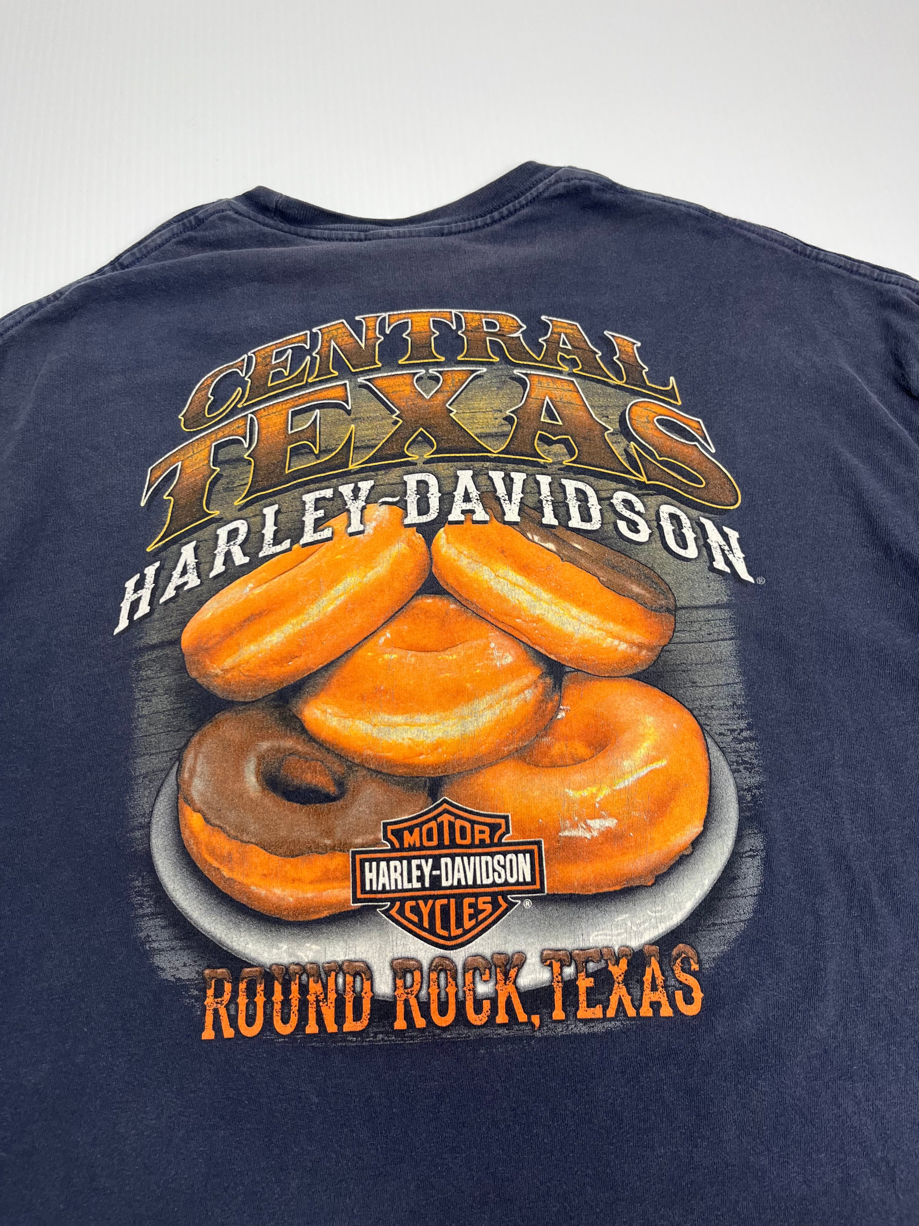 Harley Davidson Texas Donuts Tee 3XL