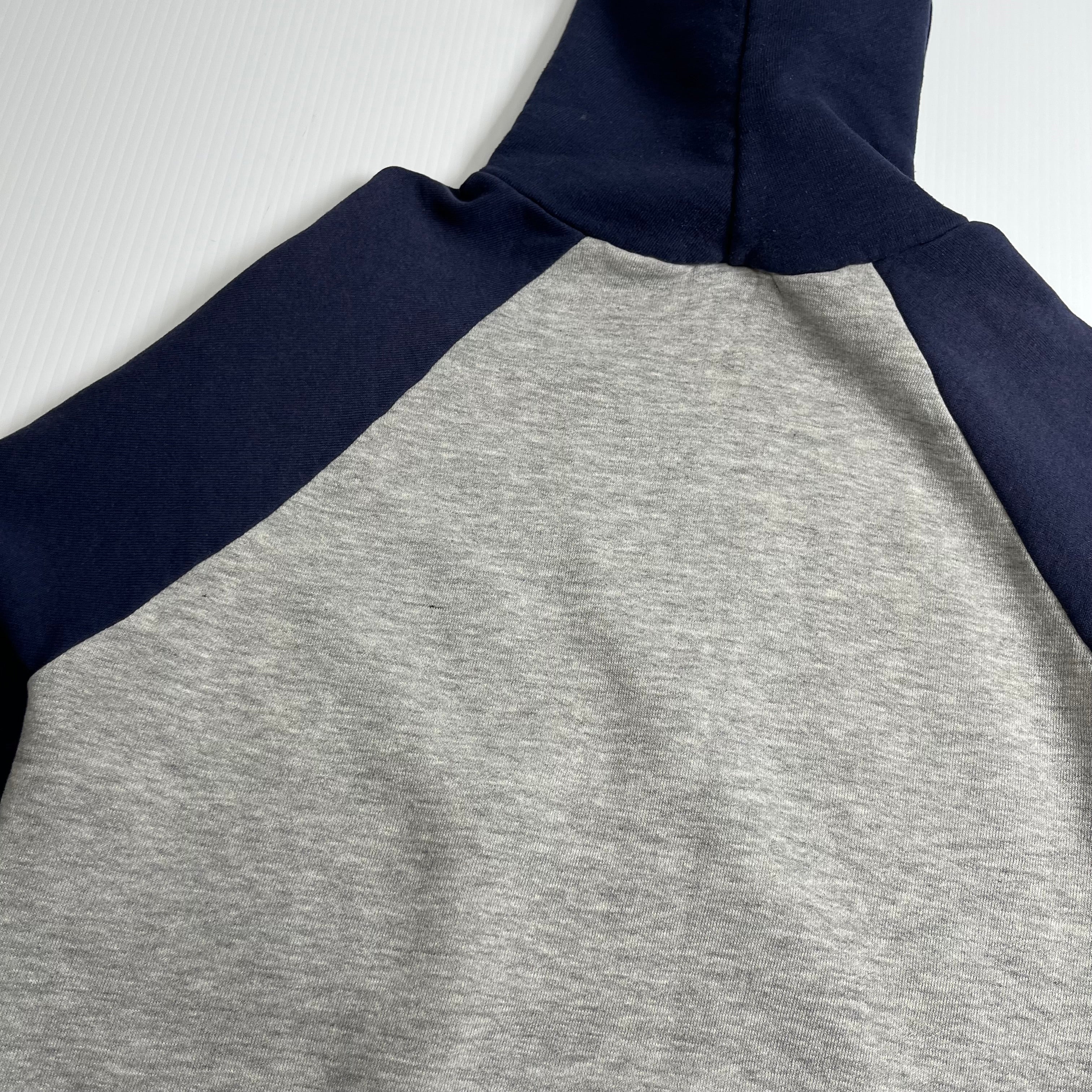 80s Disney Mickey Mouse Two-Tone Hoodie L