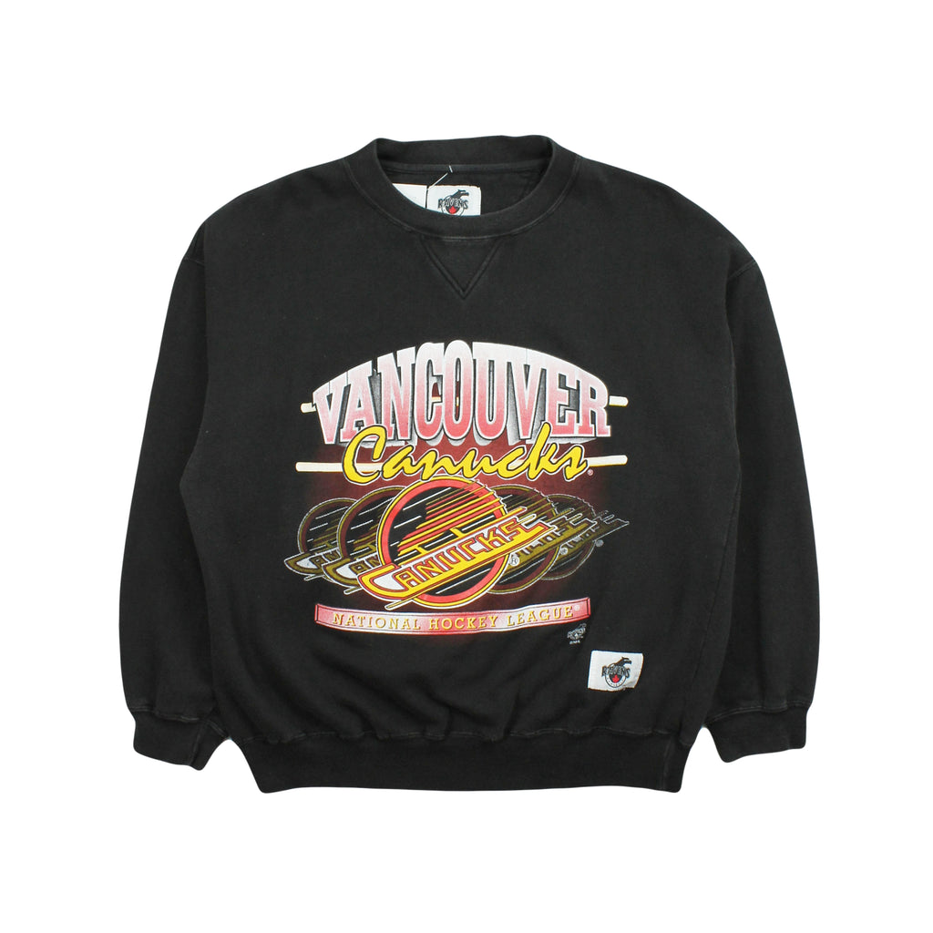 90s Ravens Vancouver Canucks Crewneck L