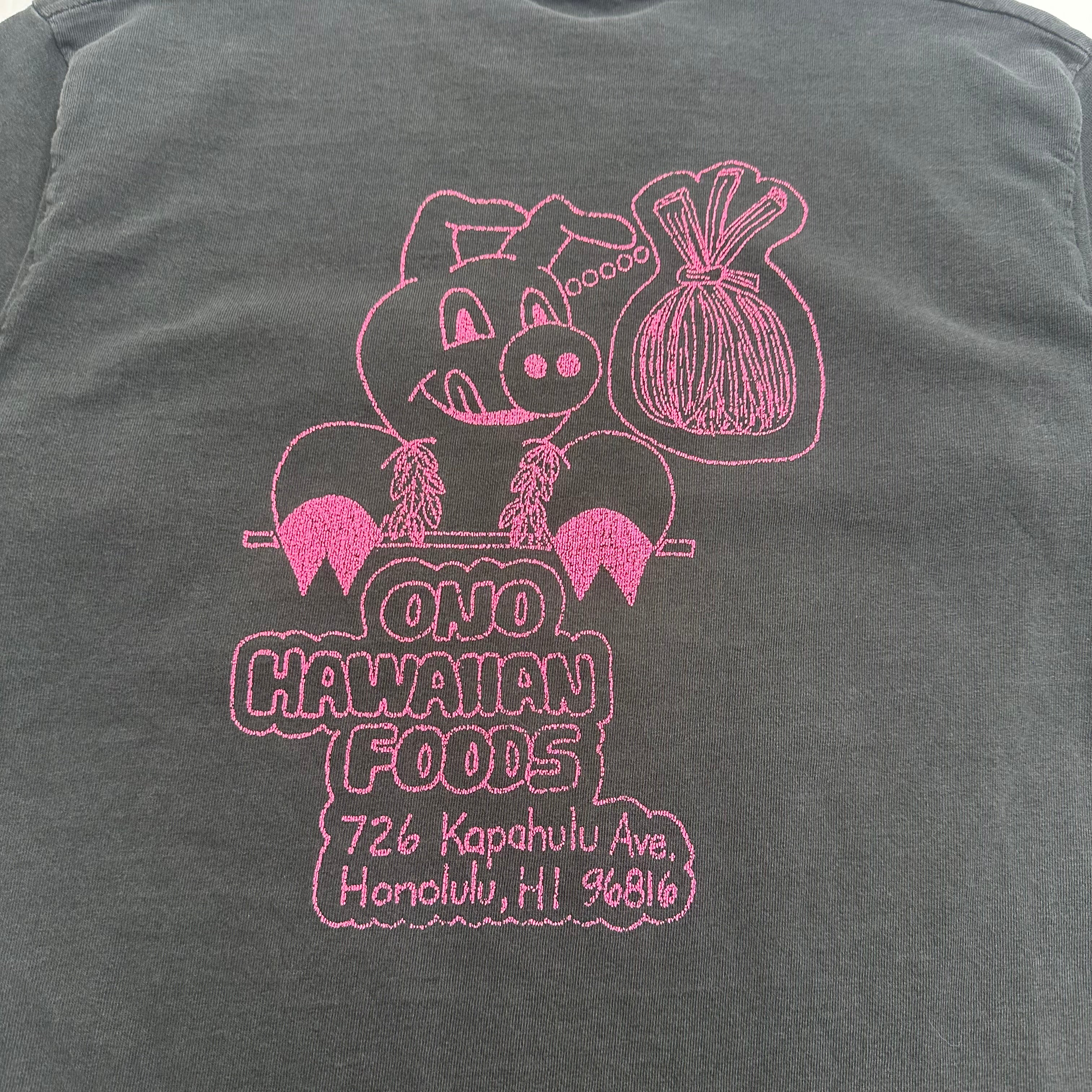 90s Ono Hawaiian Foods Graphic Tee M