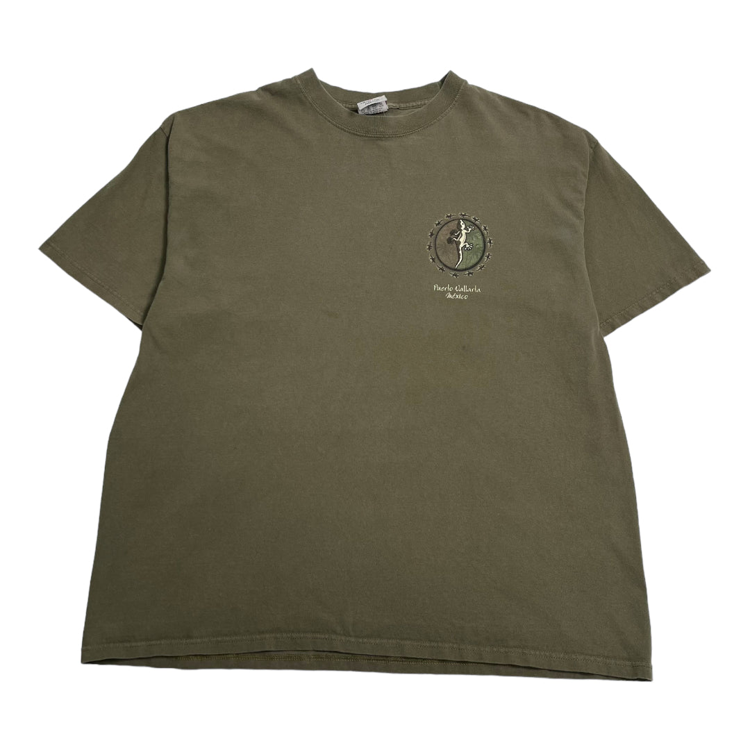 Vintage Mexico Lizard Graphic Tee XL