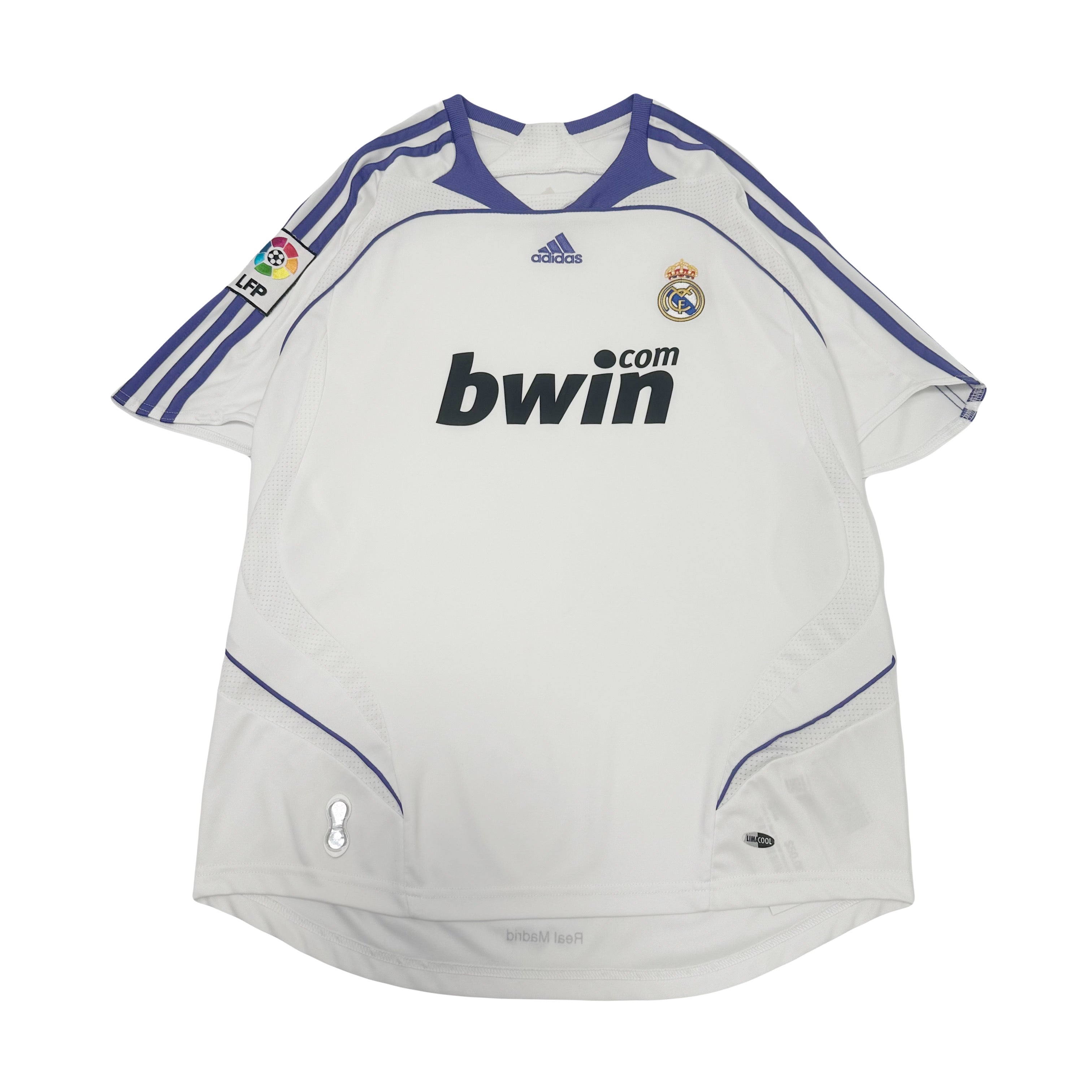 2007-08 Adidas Real Madrid Home Kit M