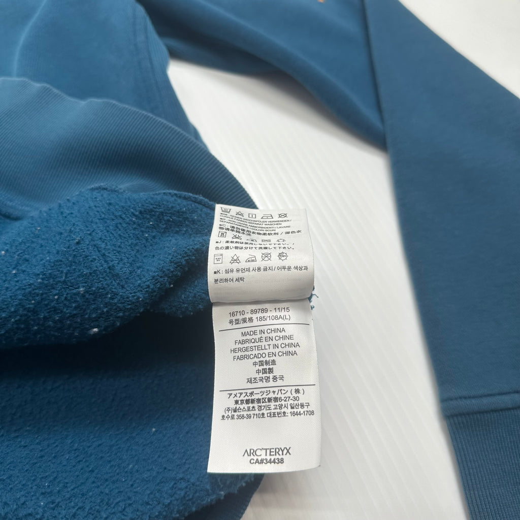 Arc'teryx Arm Logo Zip Hoodie L