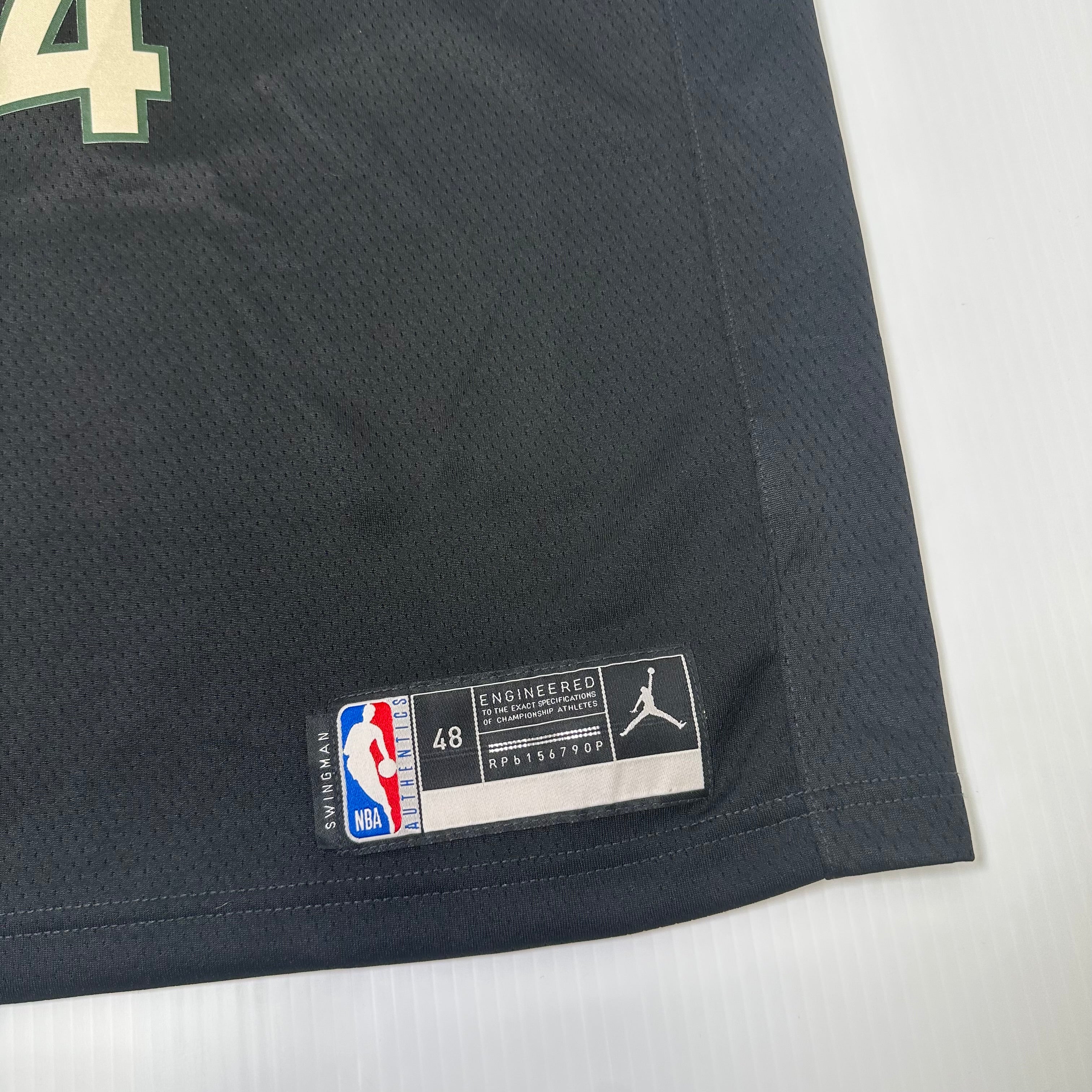 Air Jordan Milwaukee Bucks Antetokounmpo #34 NBA Jersey L