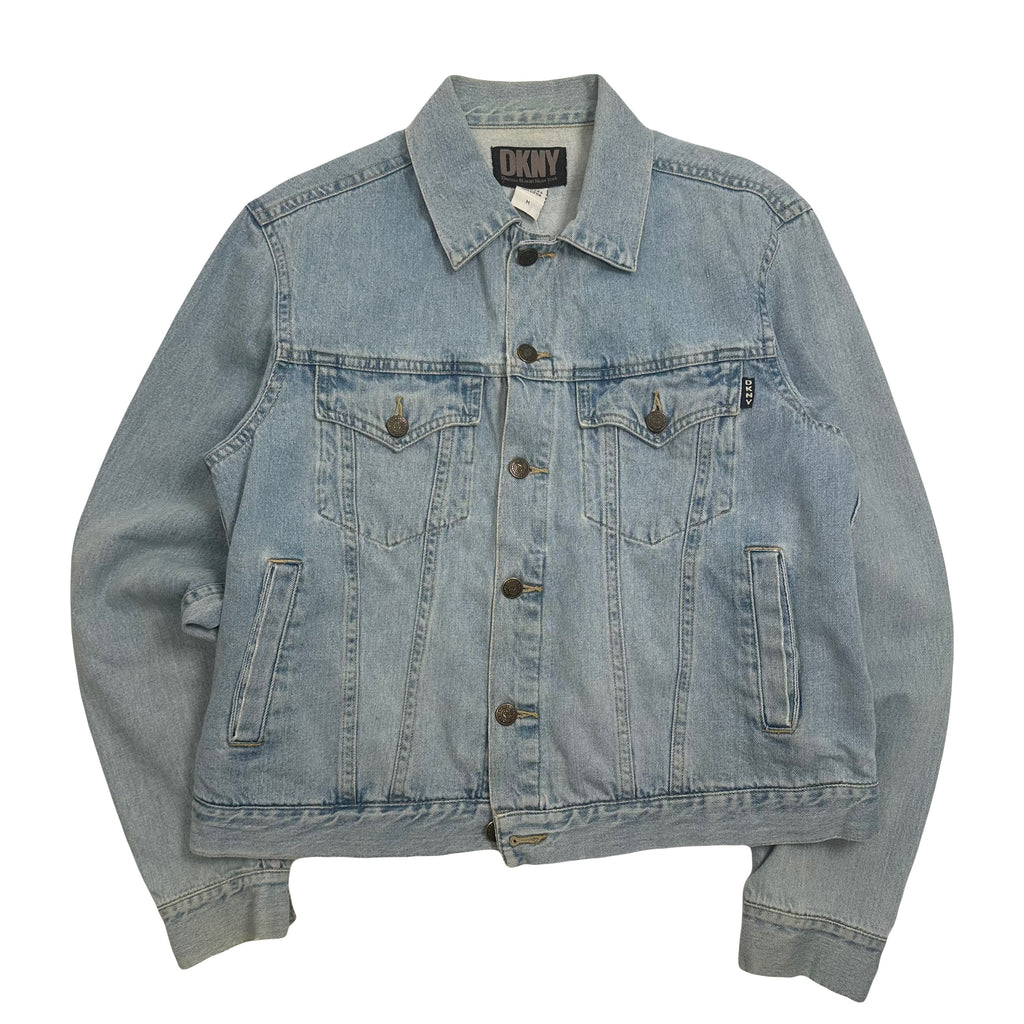 Vintage DKNY Light Wash Denim Jacket Women's M