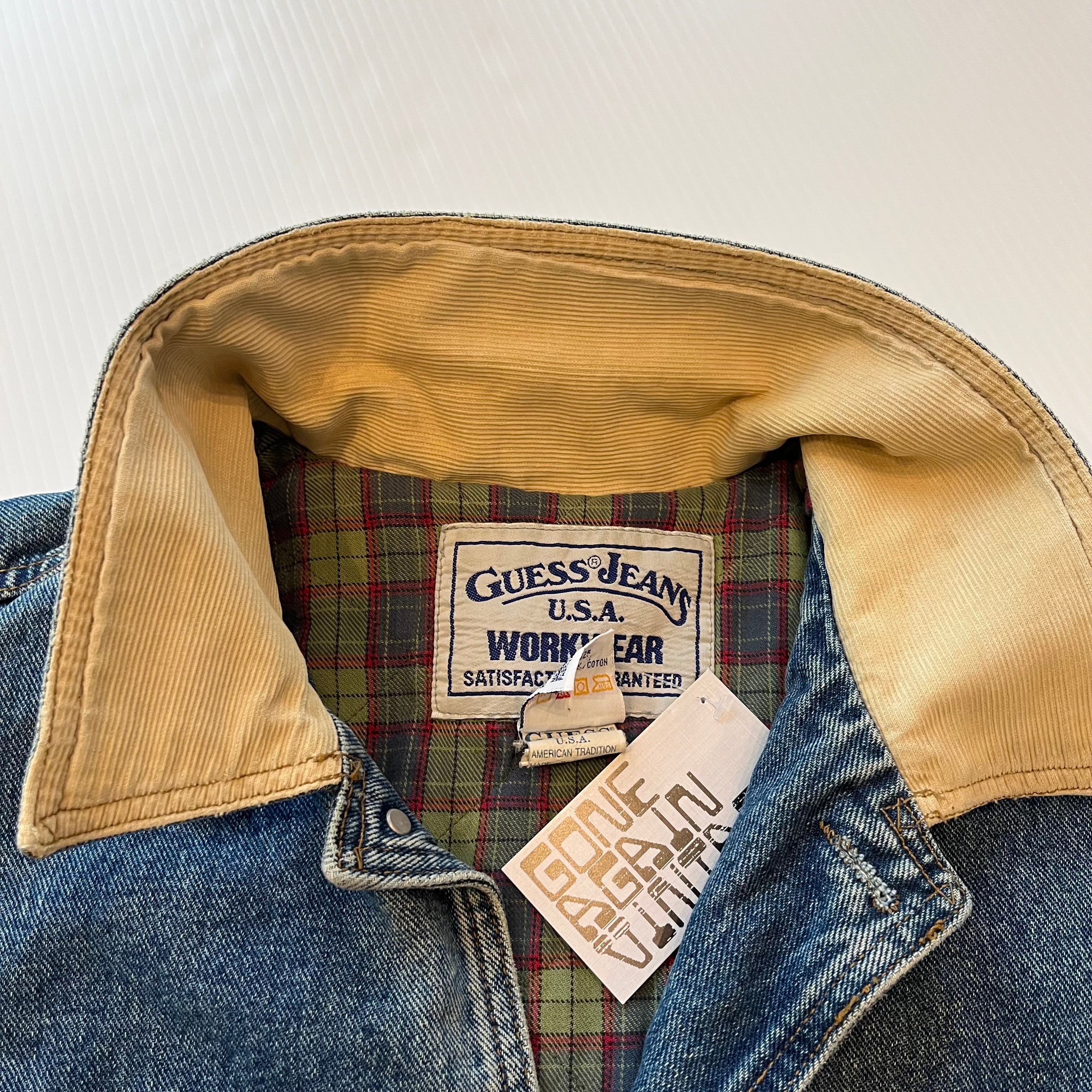 Vintage Guess Jeans Workwear Chore Coat L