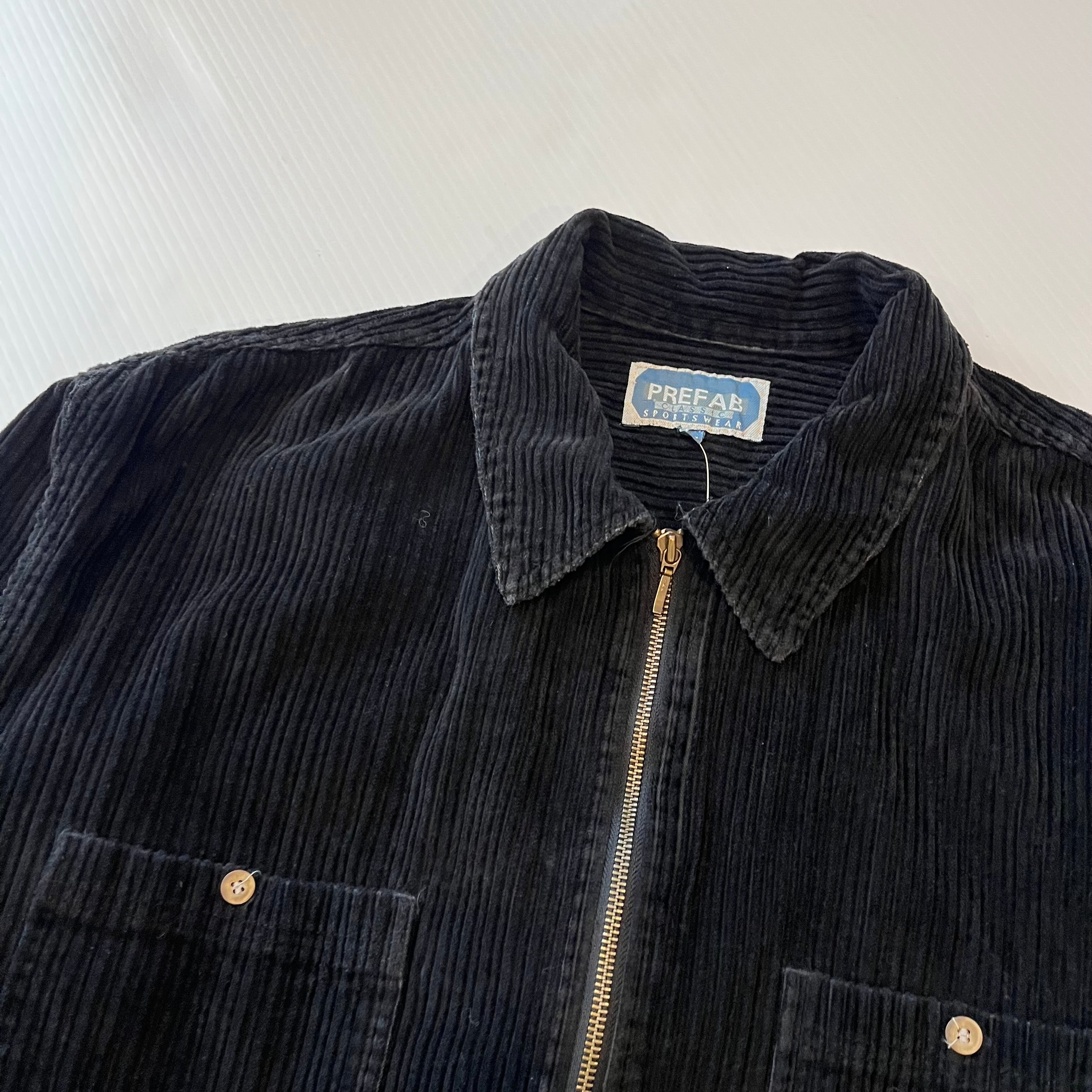 Prefab Corduroy Full Zip Light Jacket M
