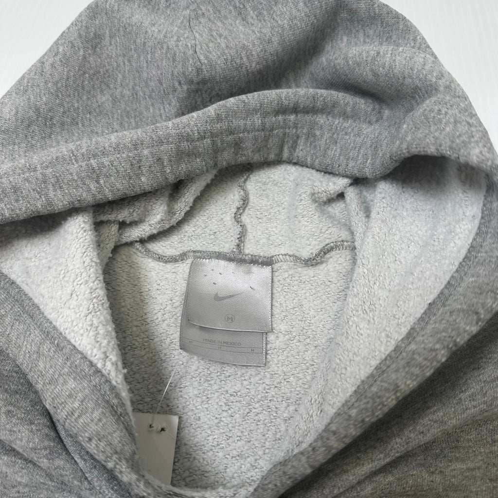 Y2K Nike Distressed Centre Swoosh Hoodie M