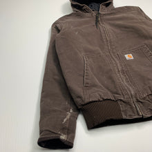 Load image into Gallery viewer, Carhartt Brown Hooded Jacket S
