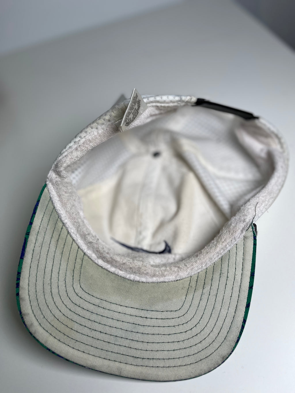 90s Nike Tennis Pattern Mesh Snapback