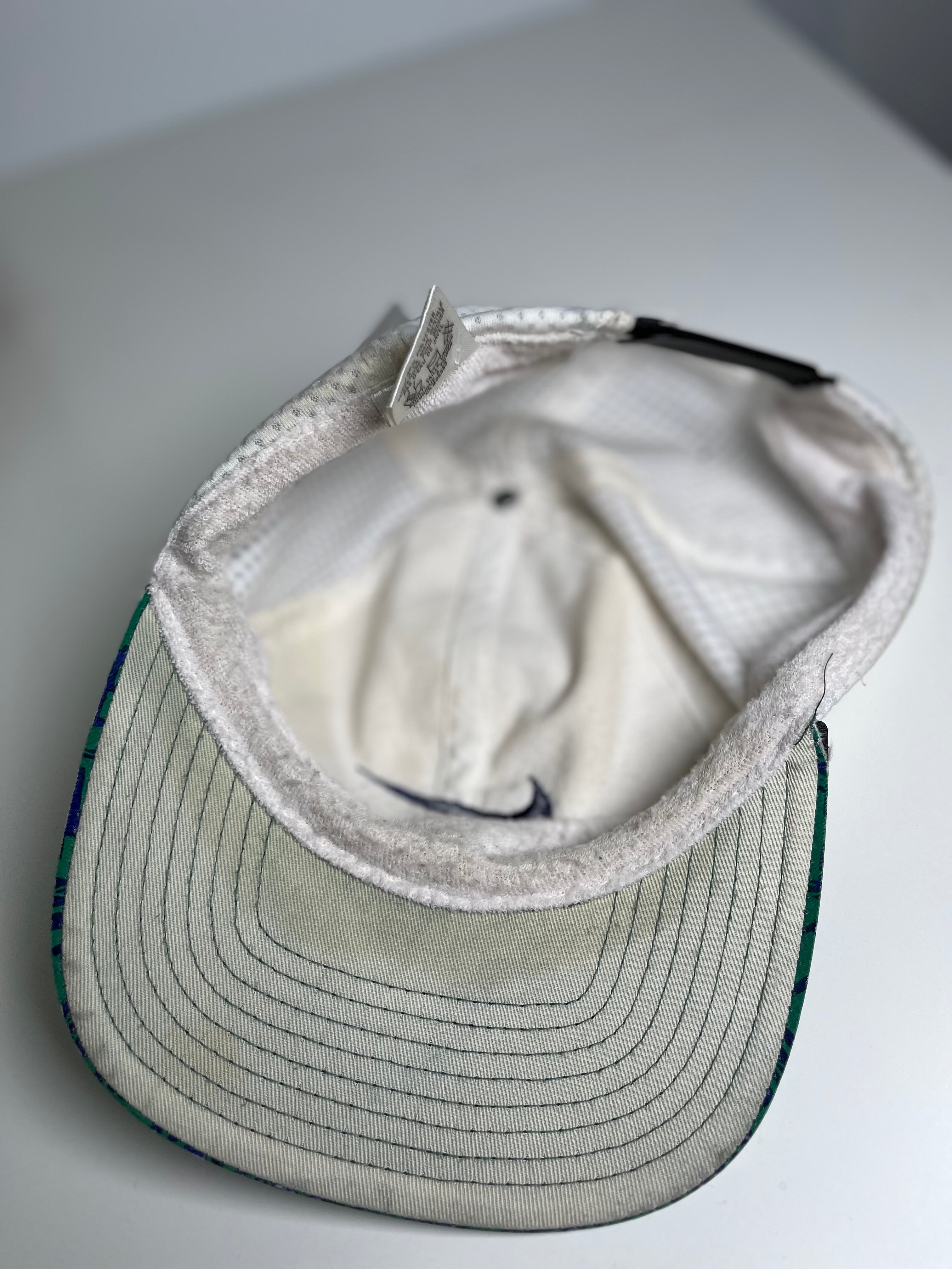 90s Nike Tennis Pattern Mesh Snapback