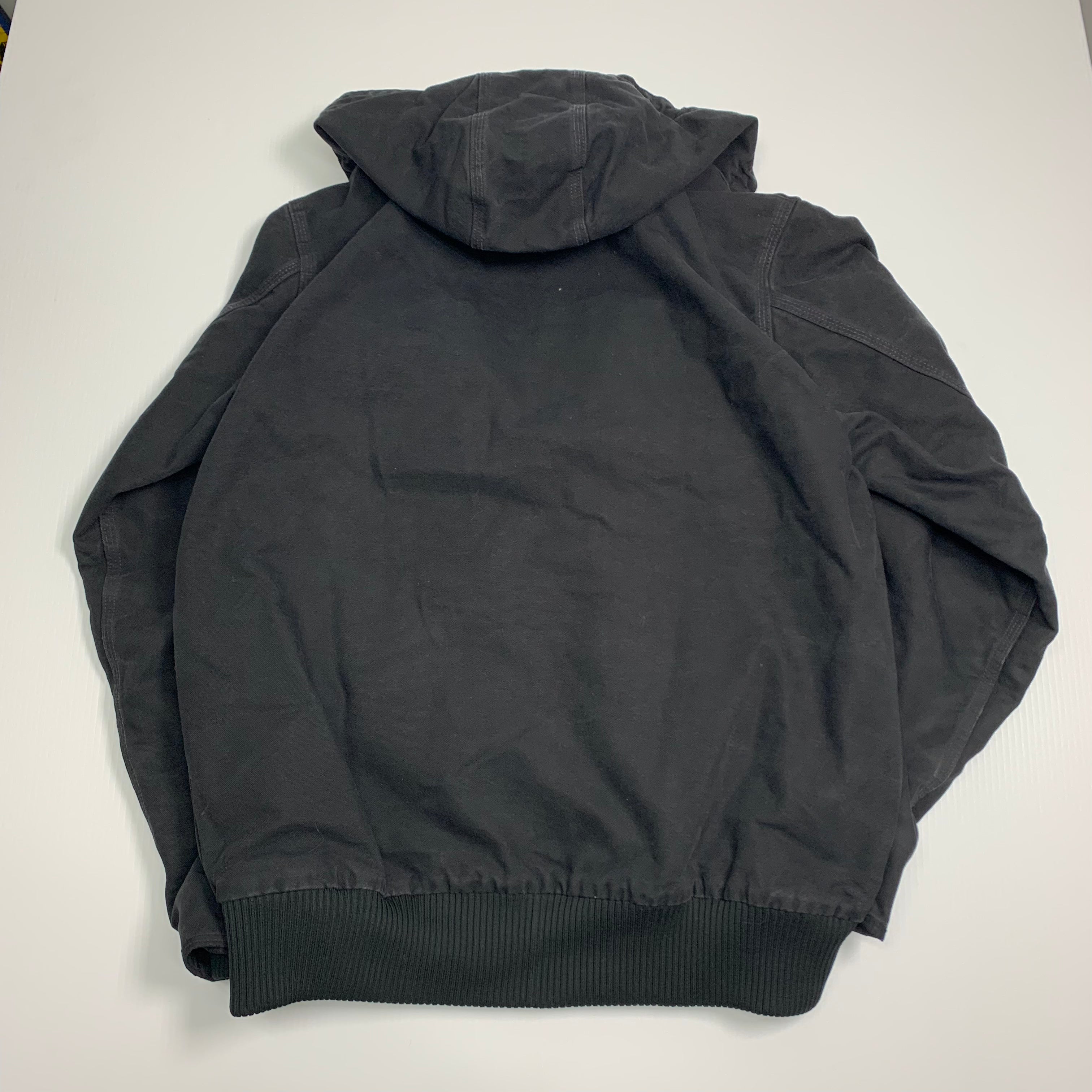 Carhartt Black Hooded Jacket L