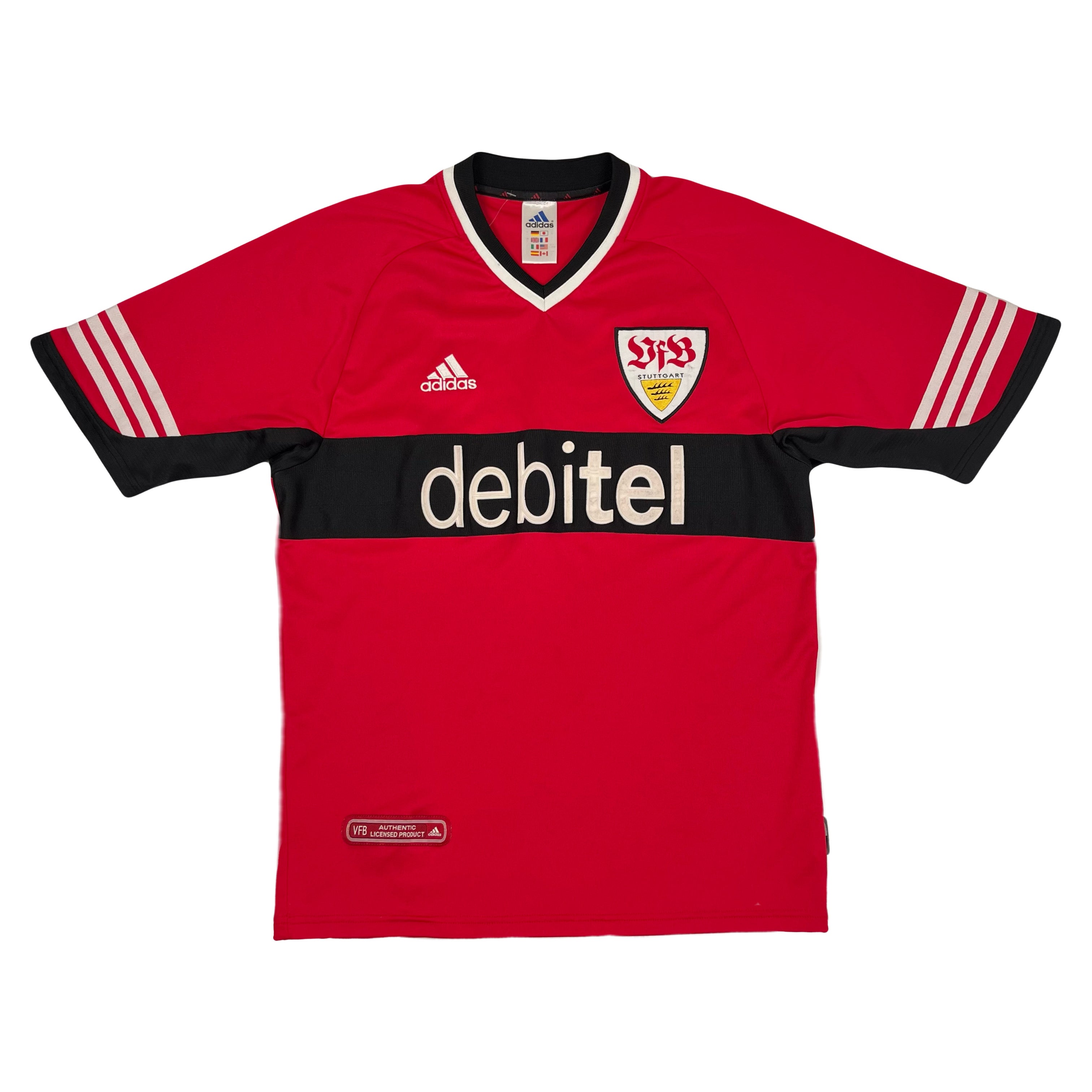 2001-02 Adidas VfB Stuttgart Away Kit S
