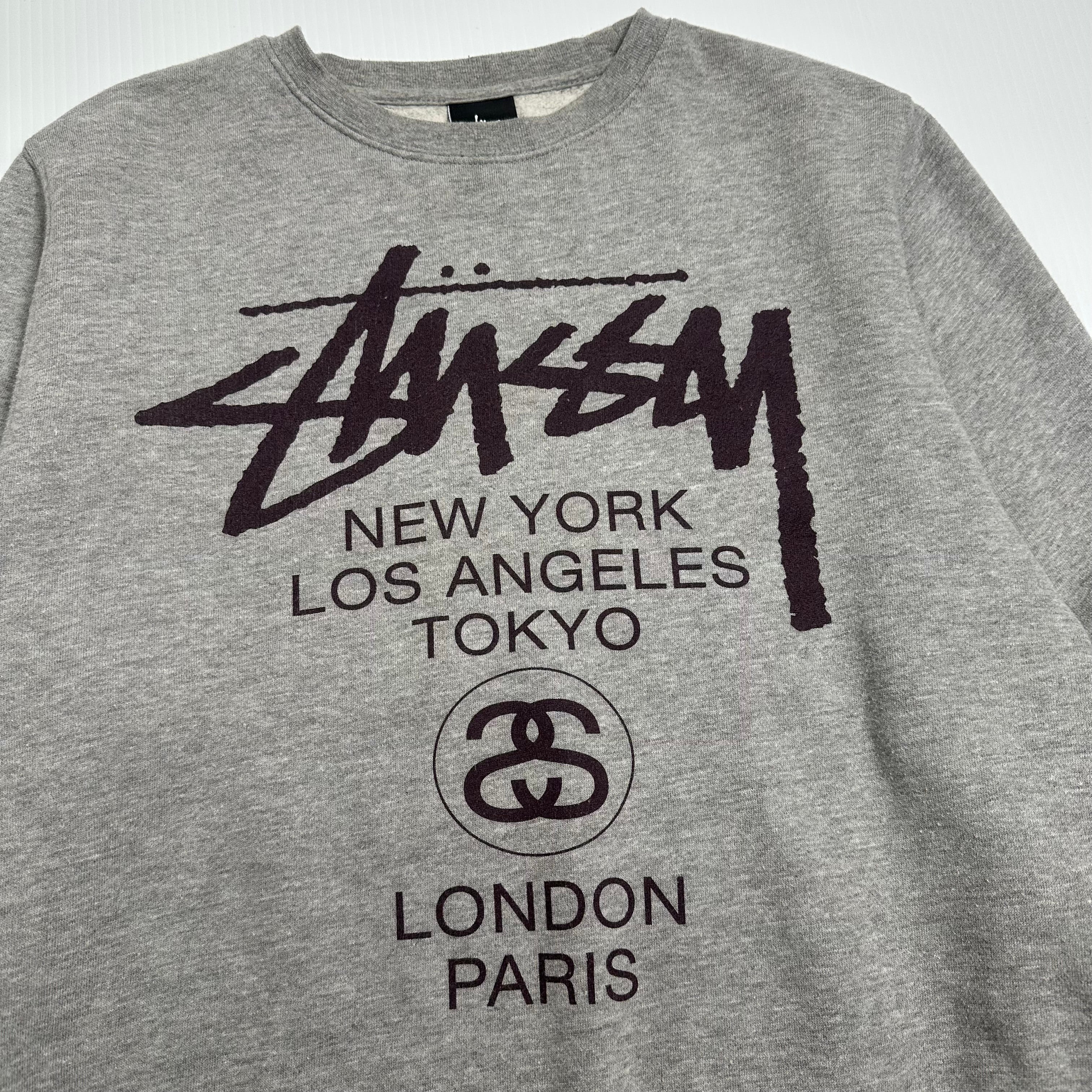 Stüssy International Cities Crewneck S