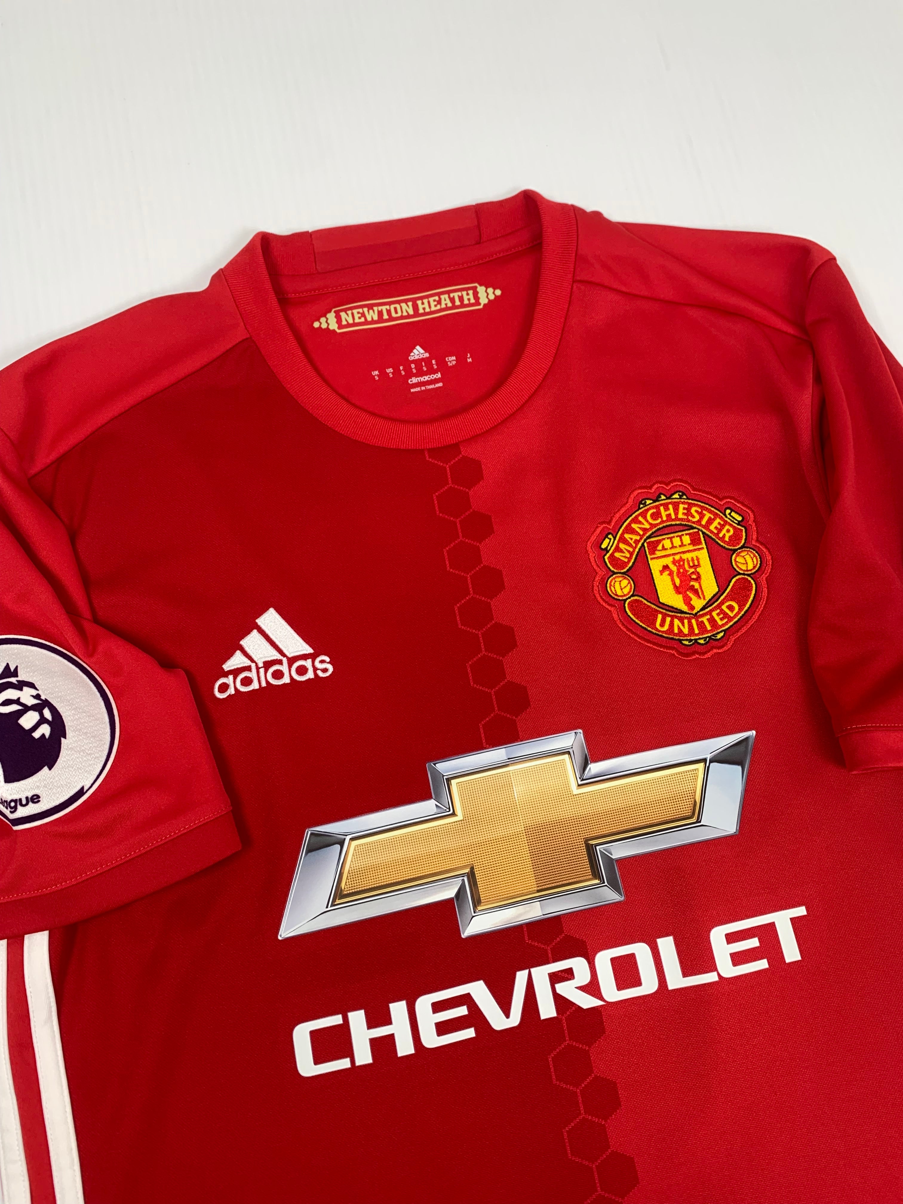 2016-17 Adidas Manchester United Pogba #6 Home Kit S