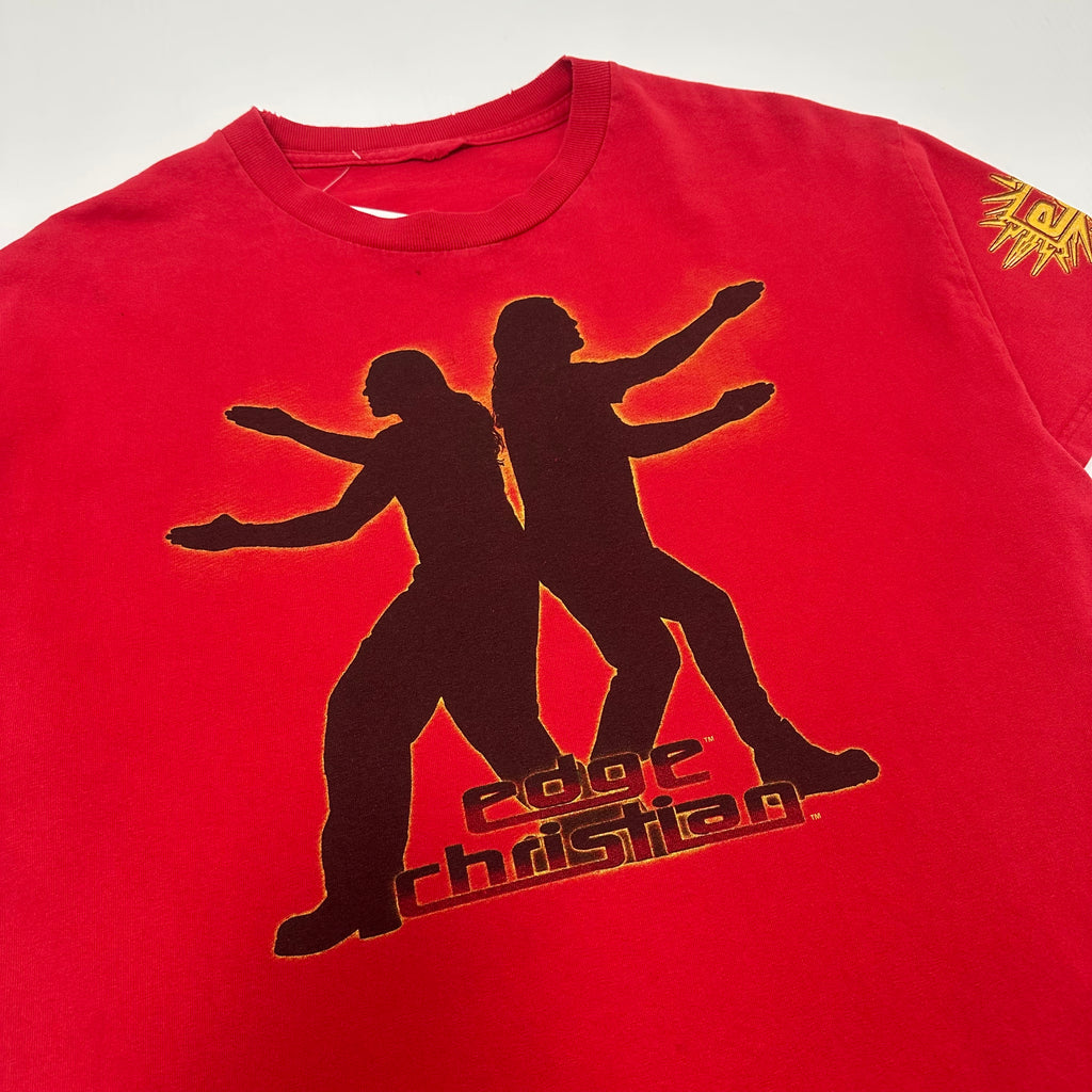 Vintage WWE Edge Christian Pose-itively Awesome Tee M