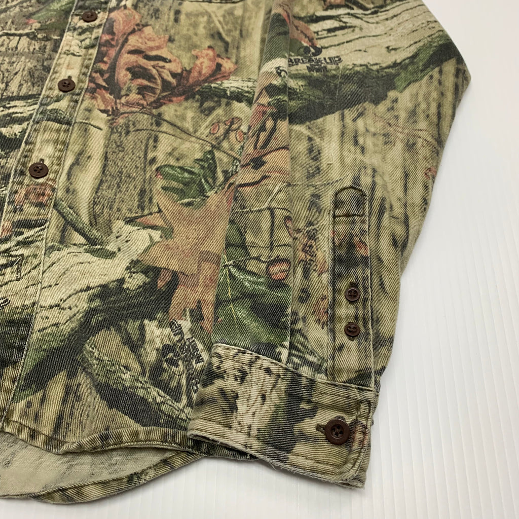 Camouflage Button Up (Youth L)
