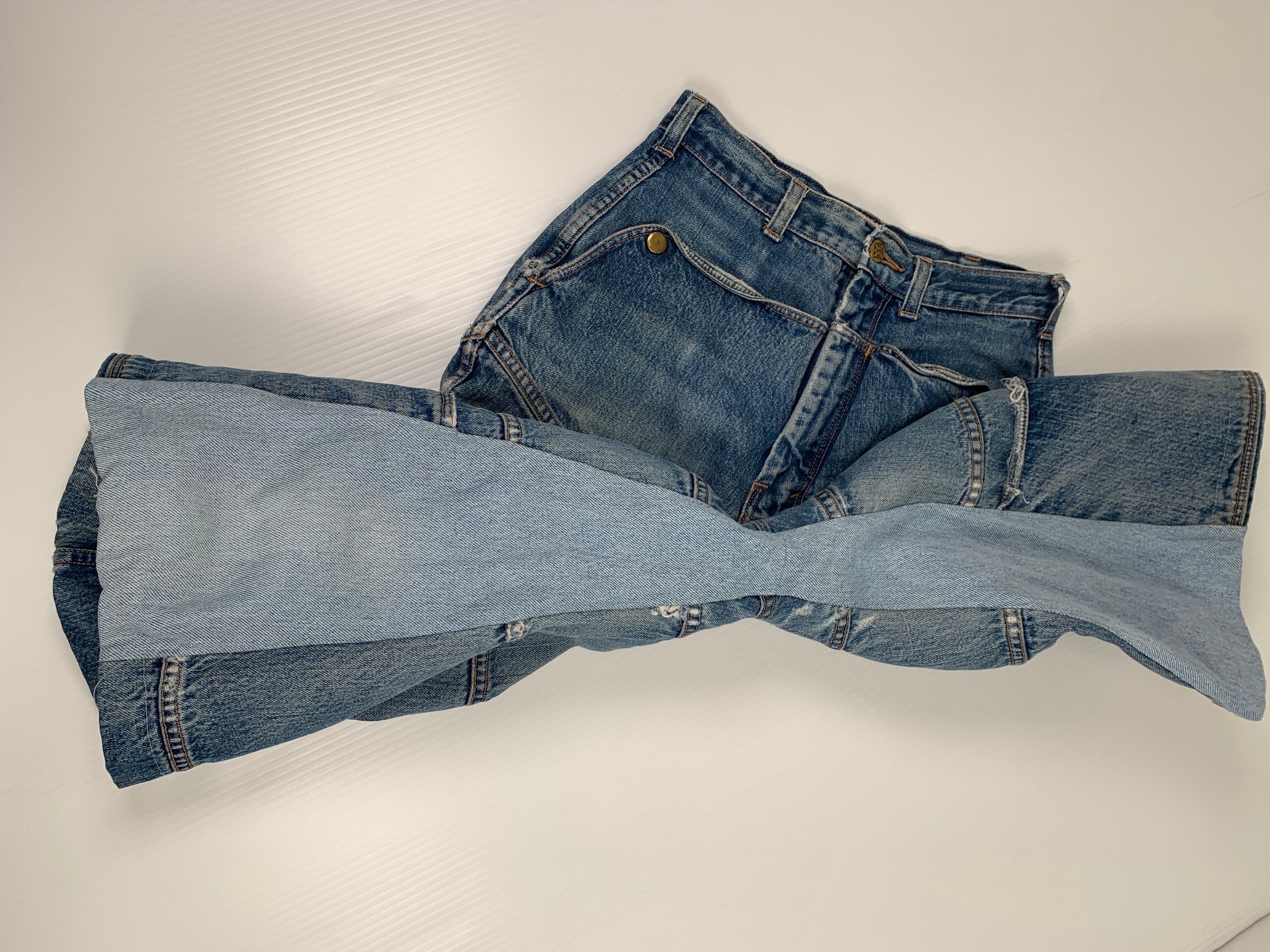 Rework Howick Wide Leg Baggy Cargo Shorts 26