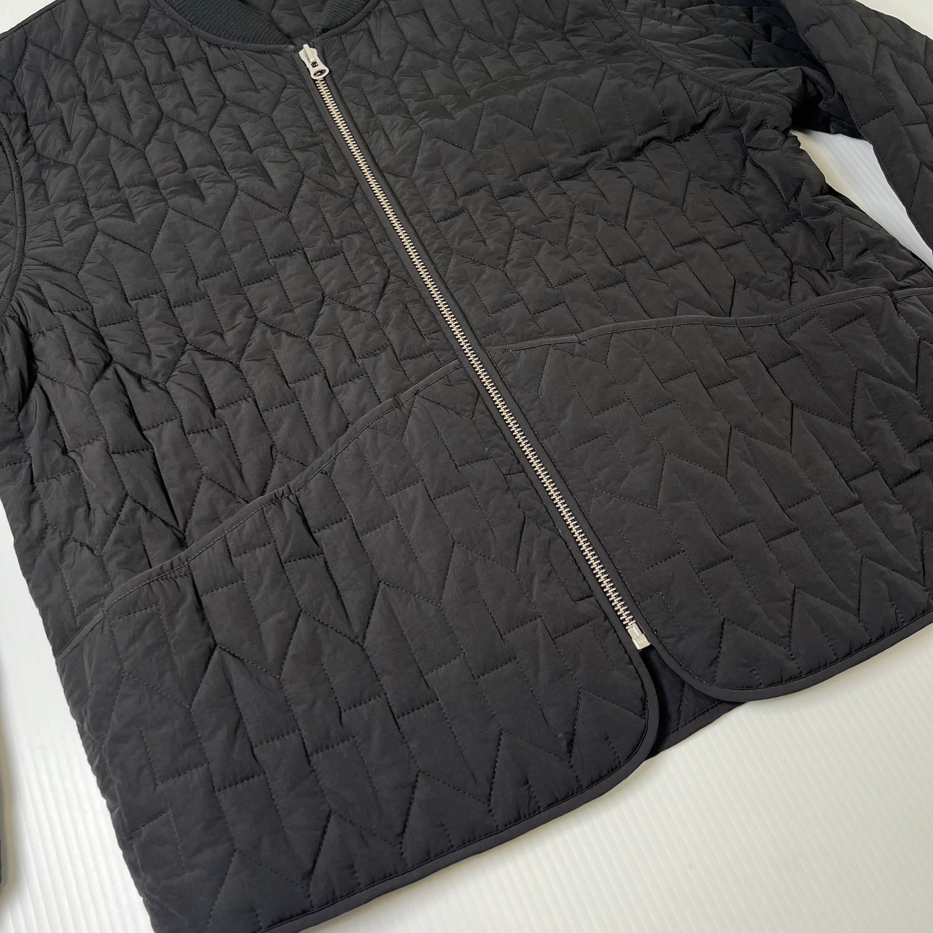 Stussy Micro S Puff Full Zip Bomber Jacket L