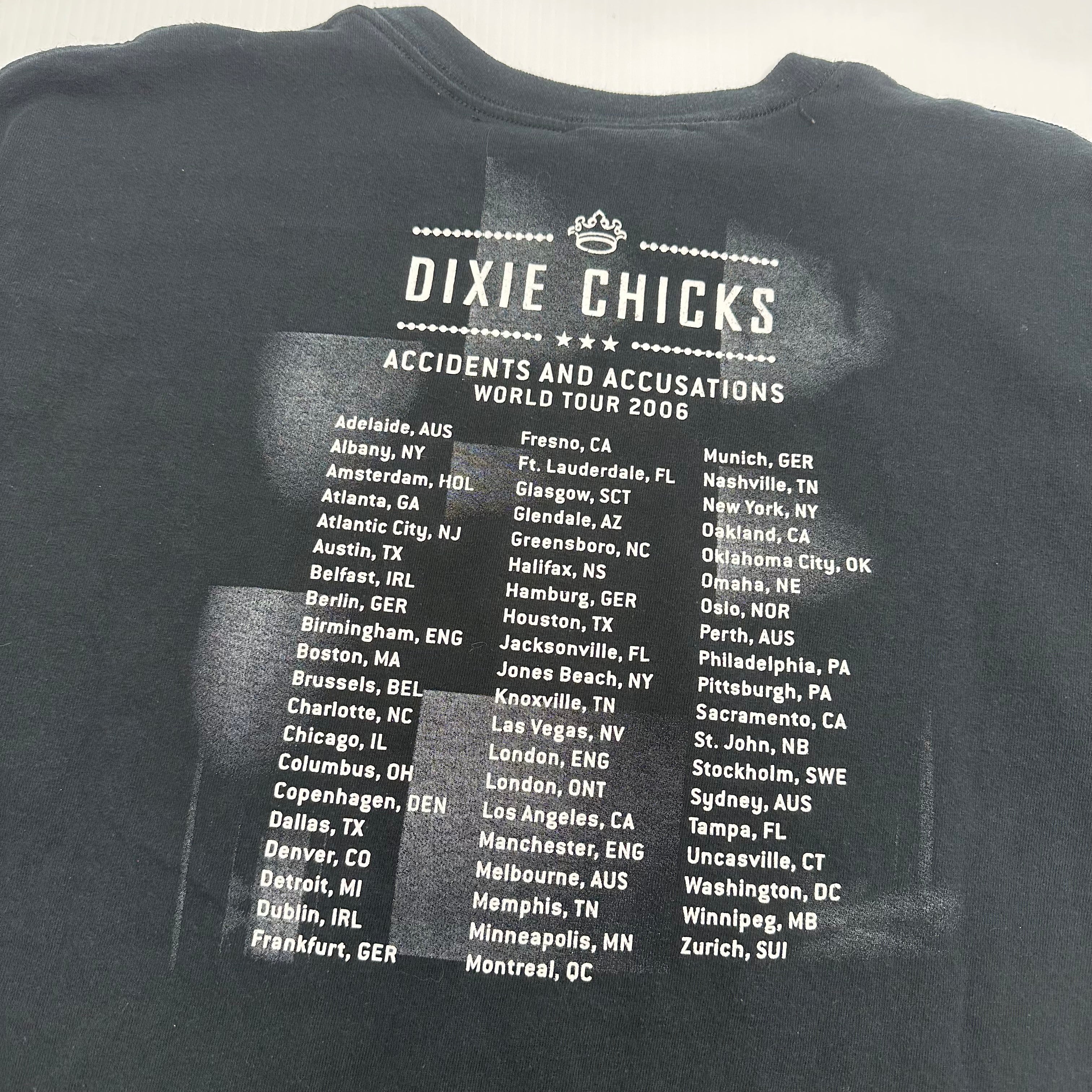 2006 Dixie Chicks Band Tee L