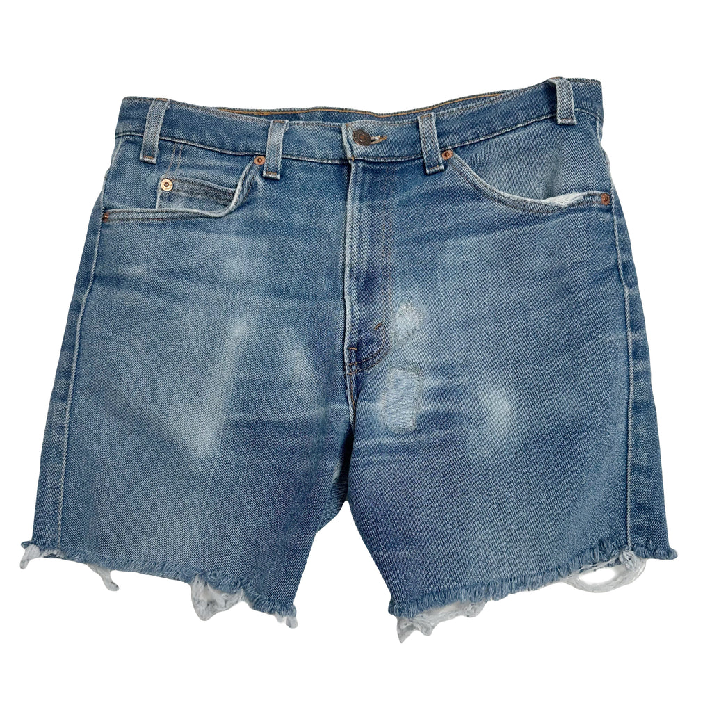 Vintage Levi's 517 Orange Tab Cutoff Shorts 32