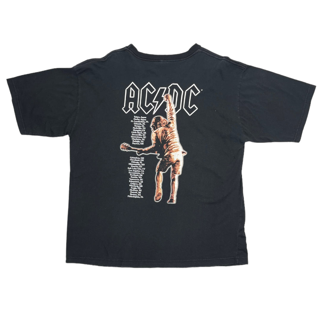 2000 ACDC Stiff Upper Lip Tour Tee XL