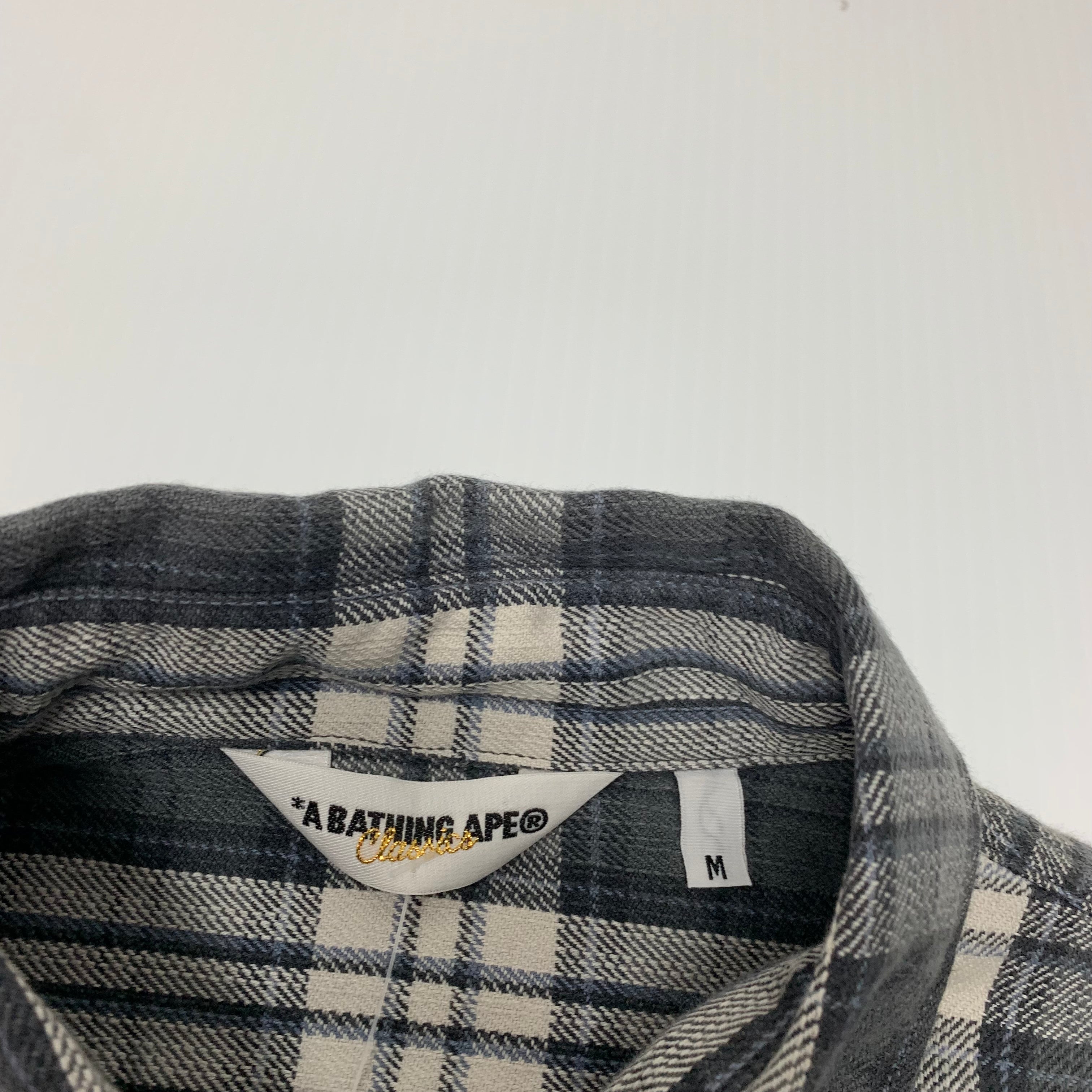 Bape Grey Flannel M