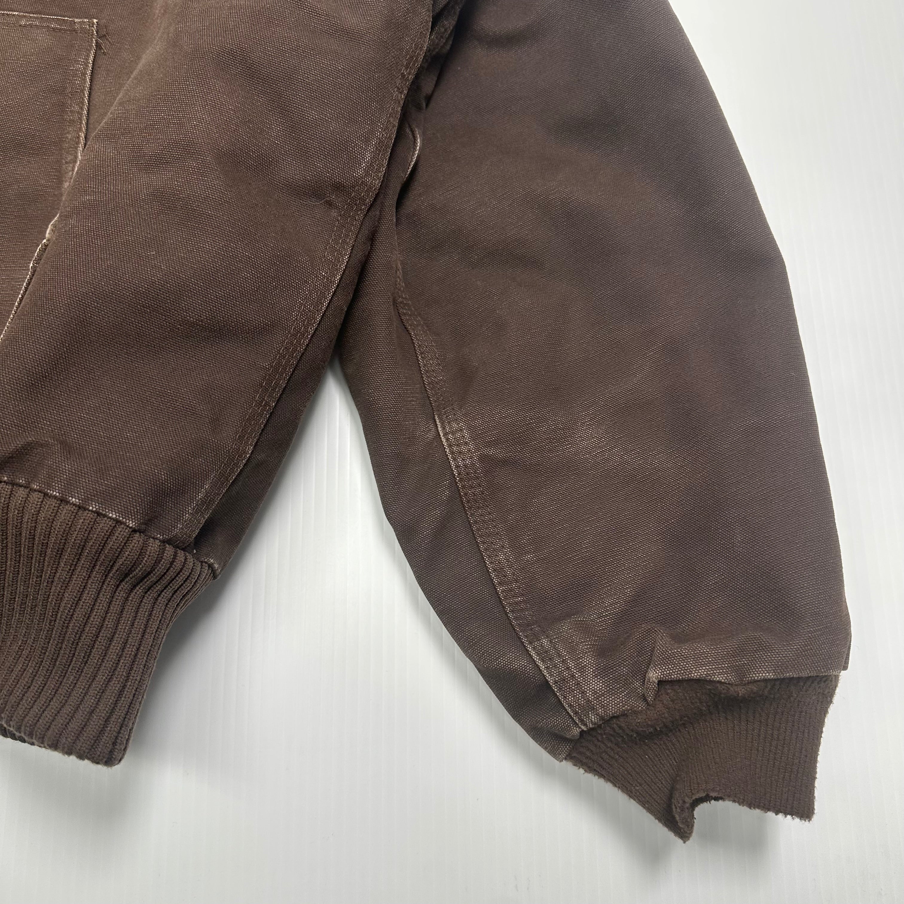 Vintage Carhartt Full Zip Active Hooded Jacket L