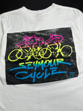 Load image into Gallery viewer, 1989 Seymour Cycle Bike Graphic Tee M
