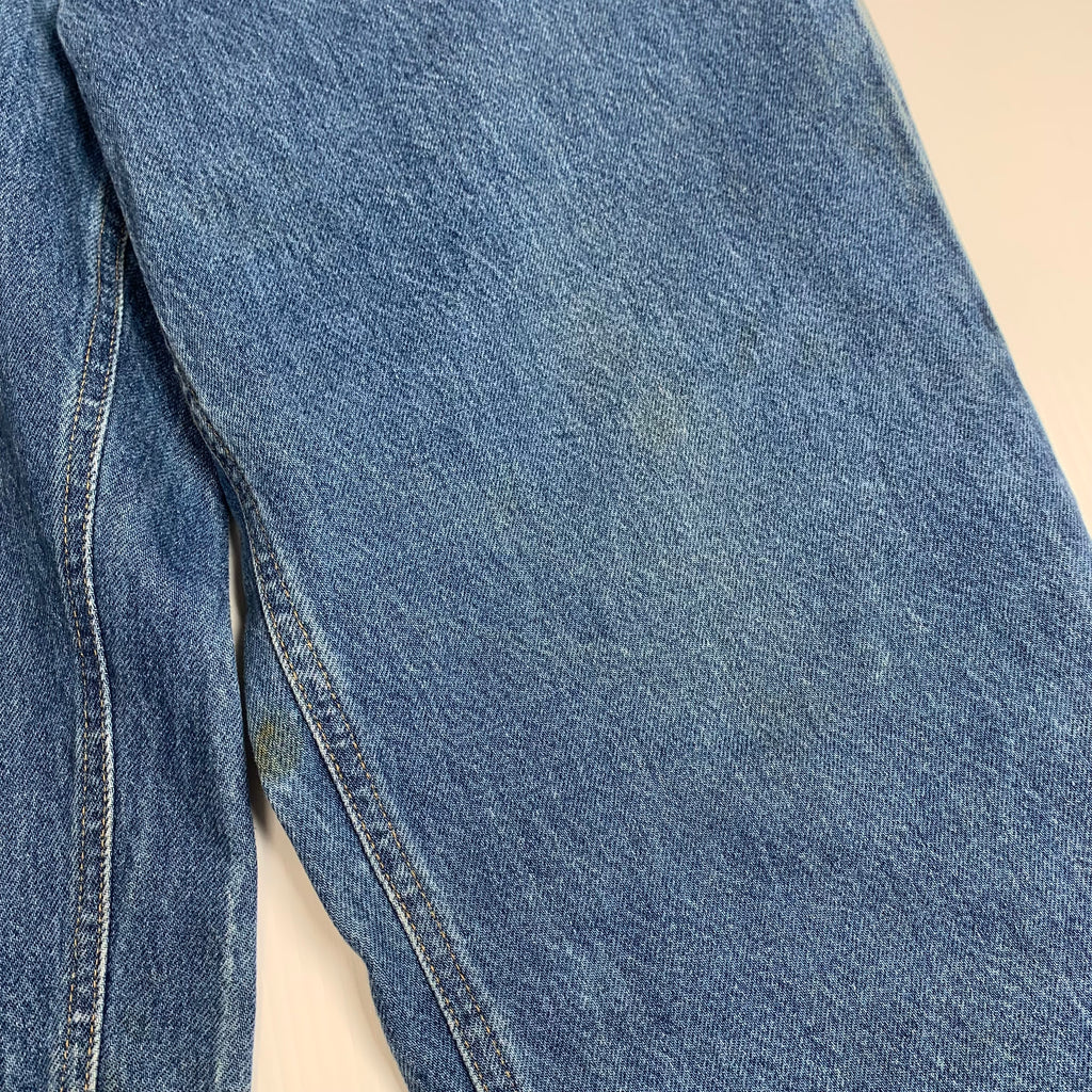 Carhartt Relaxed Fit Medium Wash Carpenter Denim 34