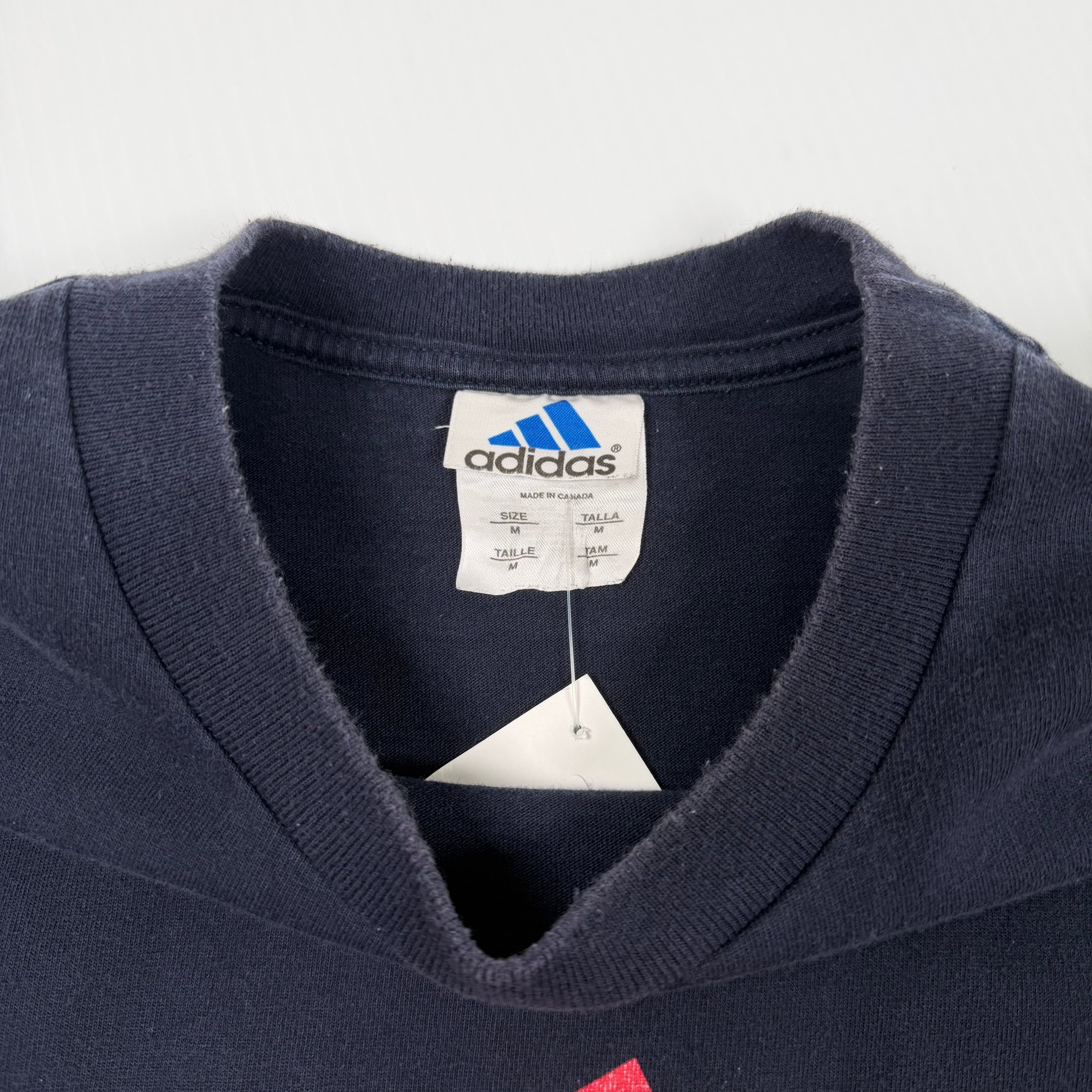 Vintage Adidas Logo Tee M