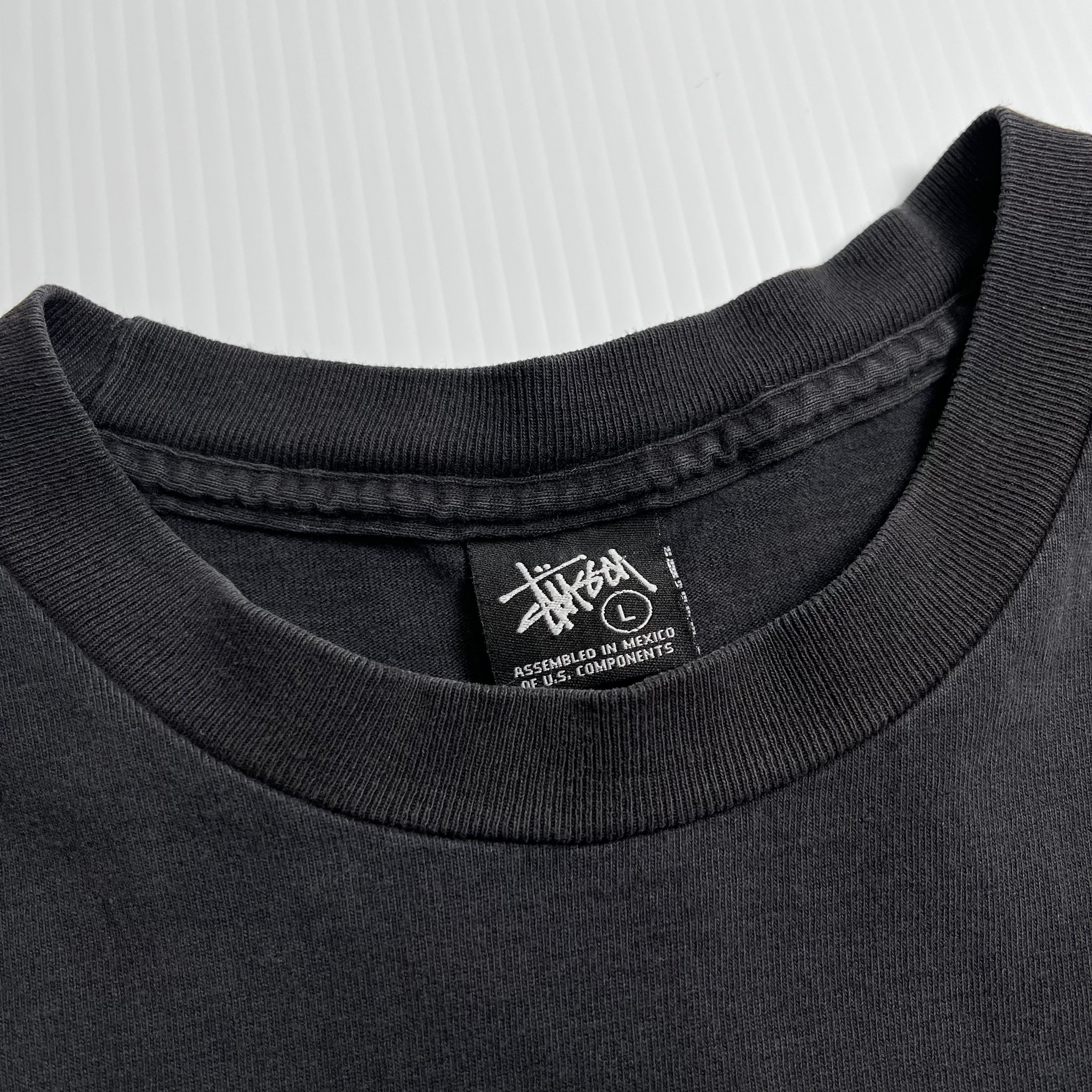 Stussy Razor Blade Graphic Tee L