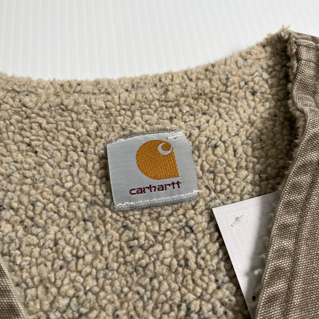 Vintage Carhartt Sherpa Lined Vest L