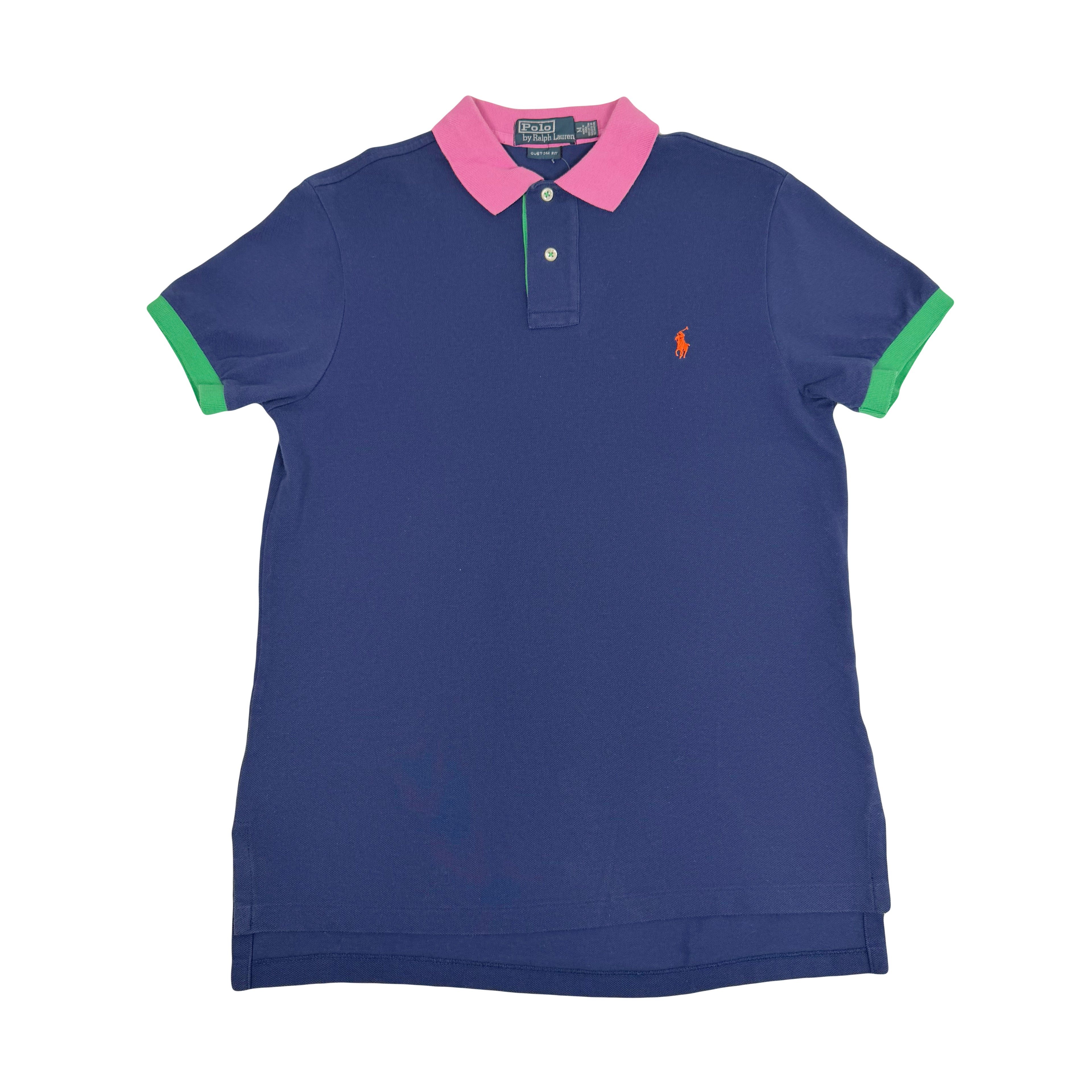 Vintage Polo Ralph Lauren Multi Colour Polo Shirt M
