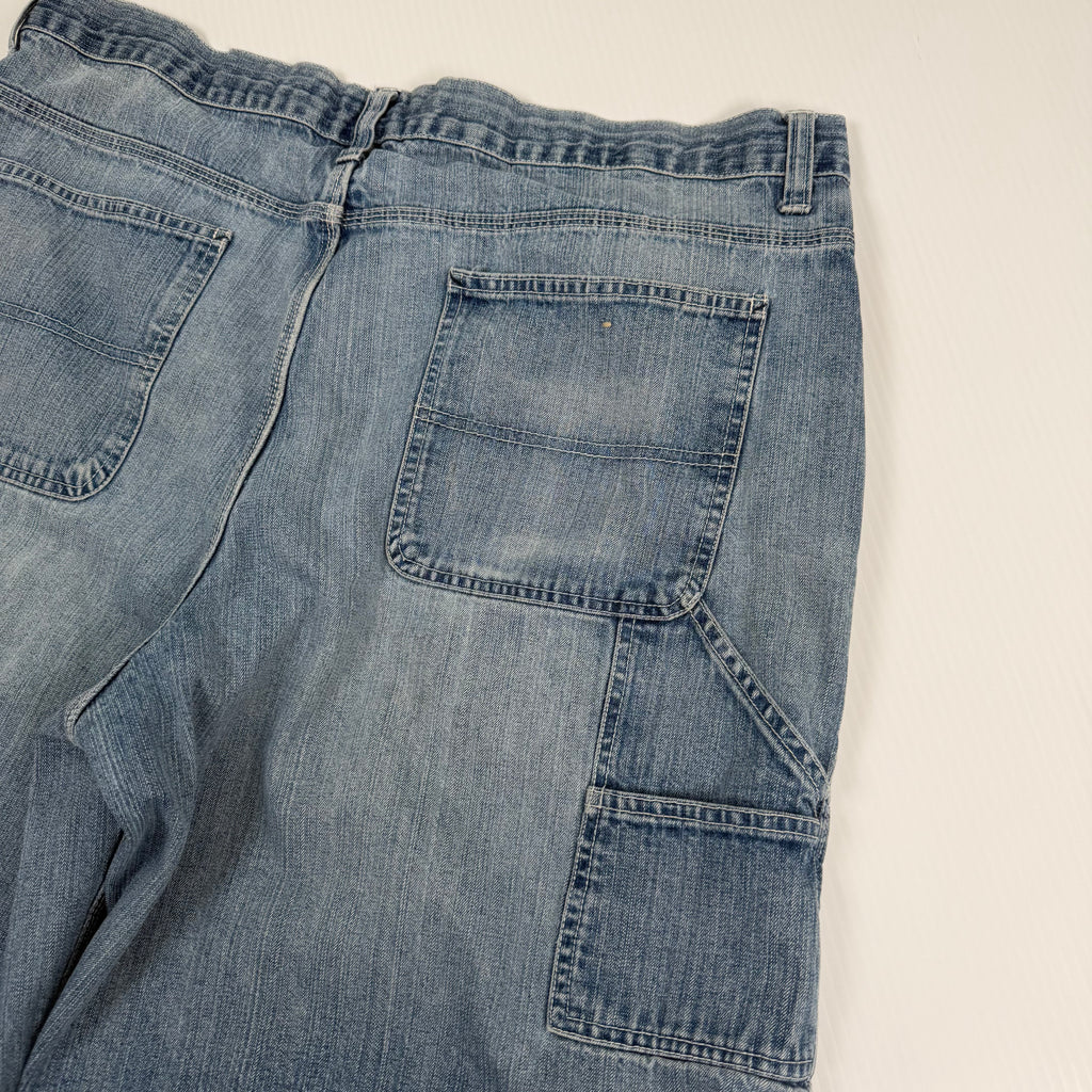 Y2K Urban Star Baggy Denim Shorts 40